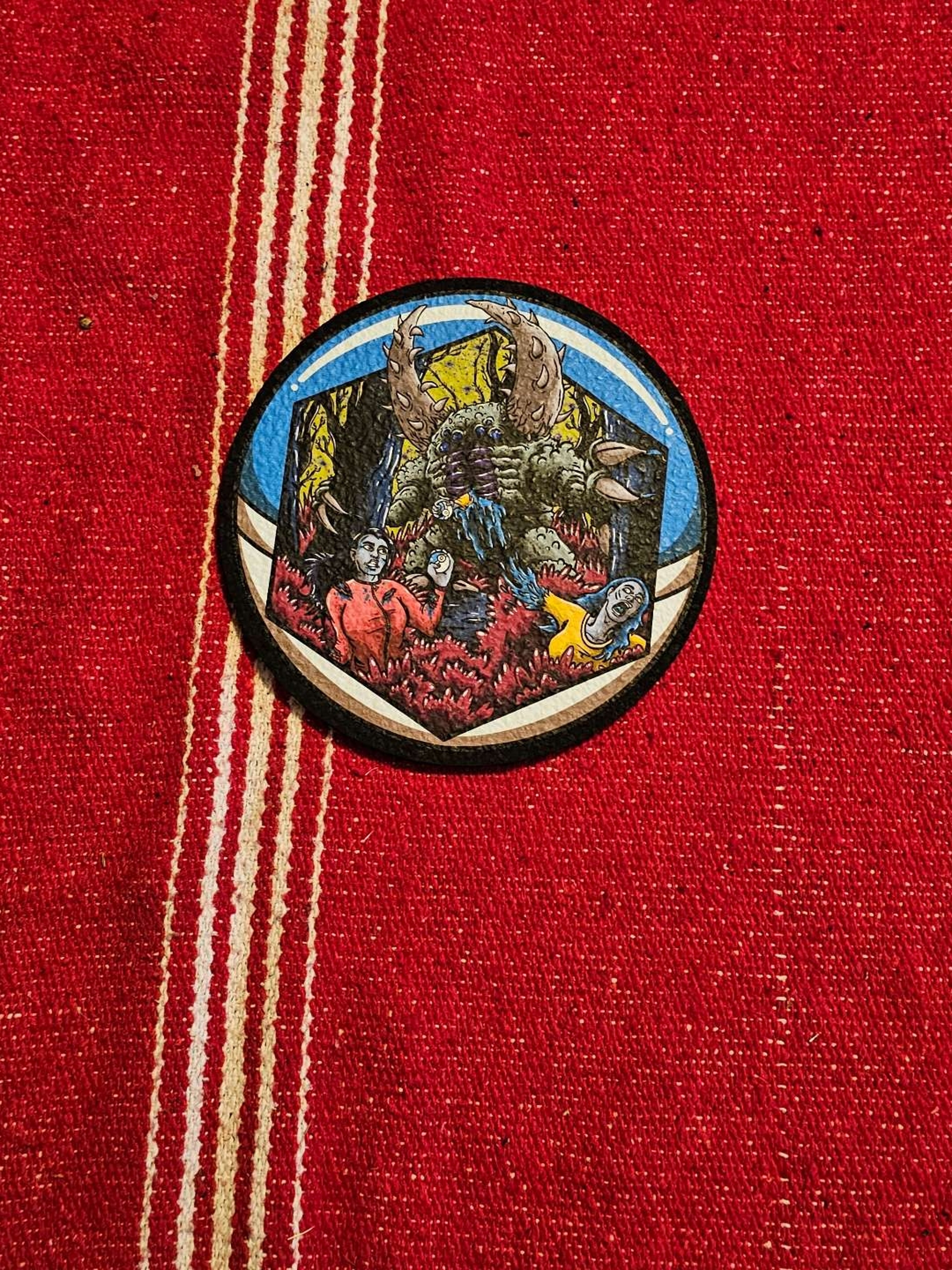 Preview pic of Dark Mountain Cult x Moodmats Goreymon Pincer moodmat