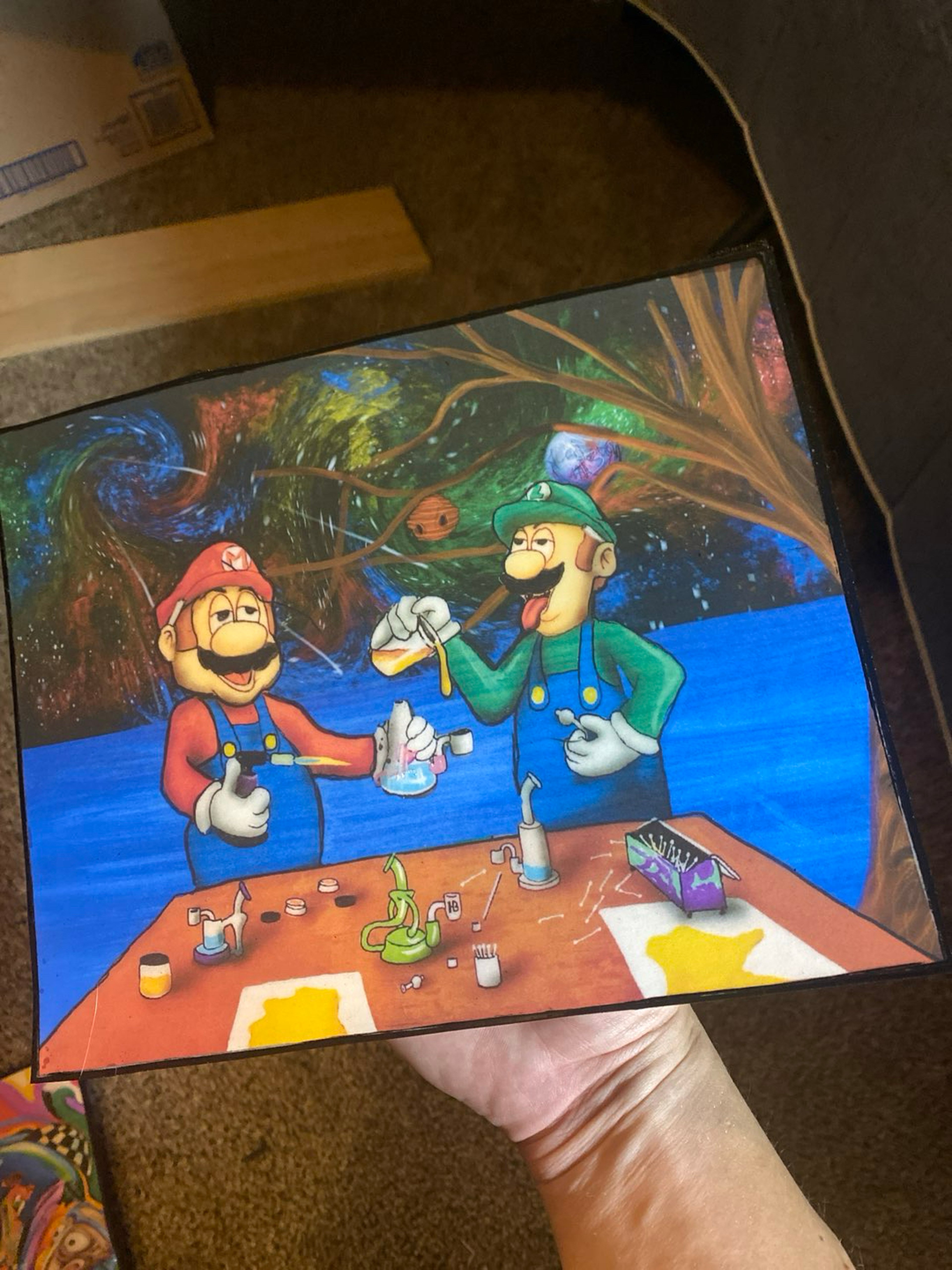 Preview pic of Mario and luigi sesh mat