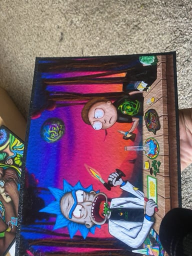Preview pic of Rick  and morty sesh mat