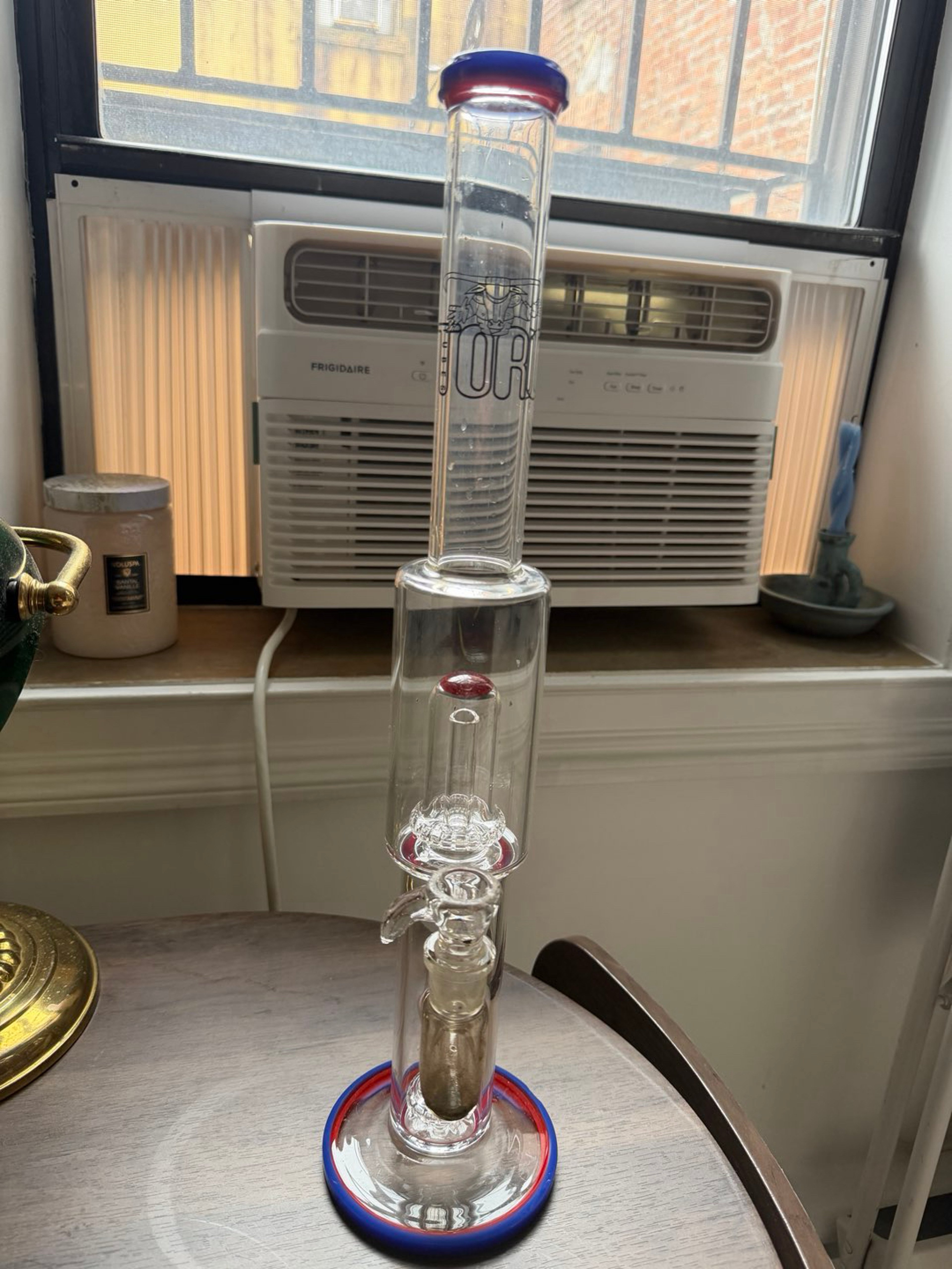Toro Glass Full Size Circ to Circ Perc Bong Looking for a New Home image 0