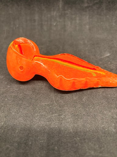 Preview pic of Orange Rasta spoon