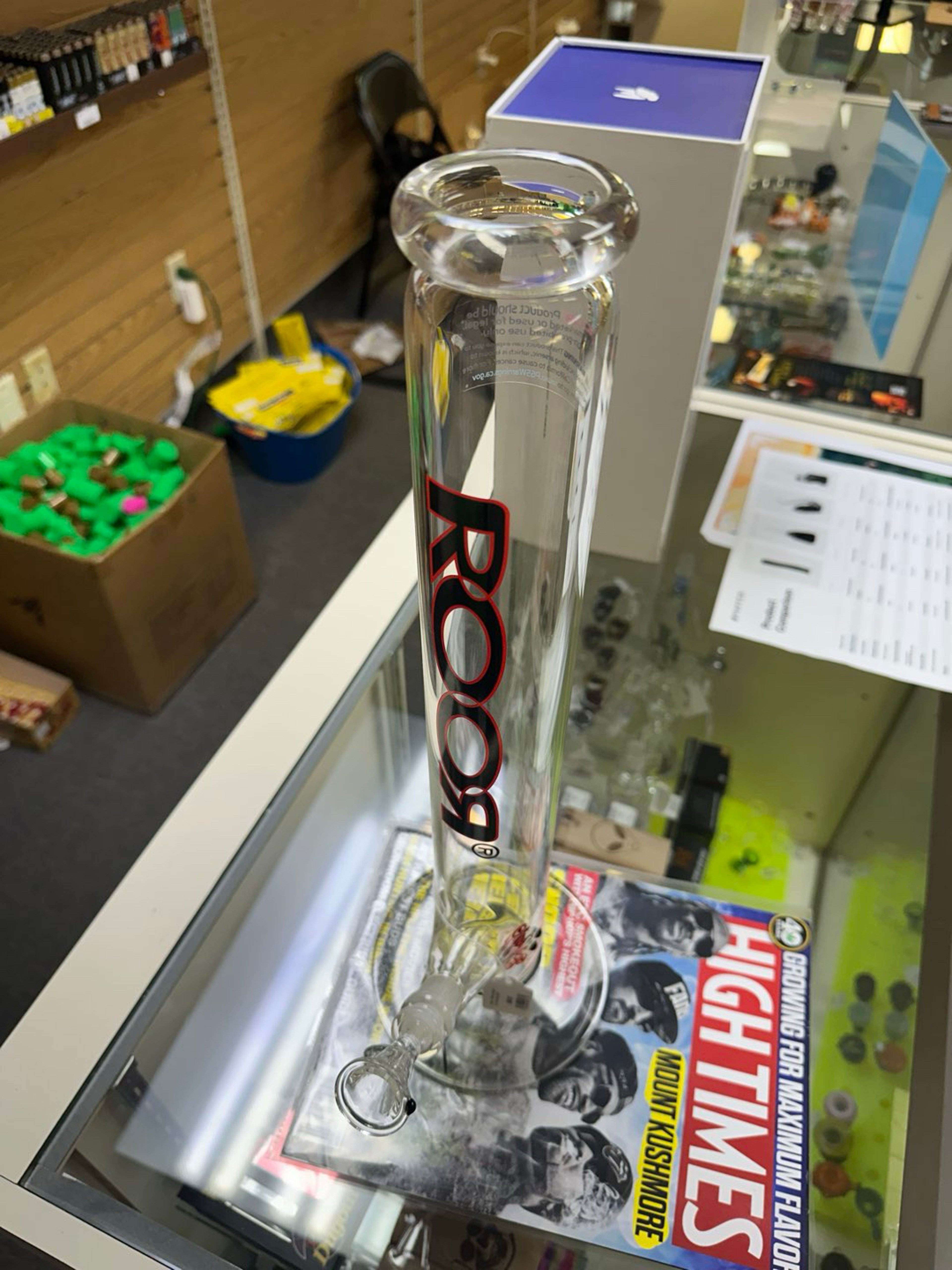 Root straight bong 18” image 0