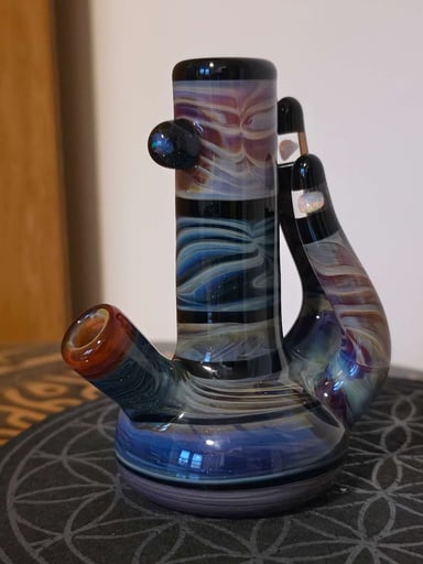Preview pic of Set - Worked Amber Purple 10mm Rig & Serendipity Sherlock