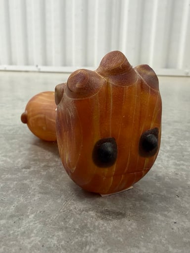 Preview pic of Chameleon Glass Groot hand pipe, retired design