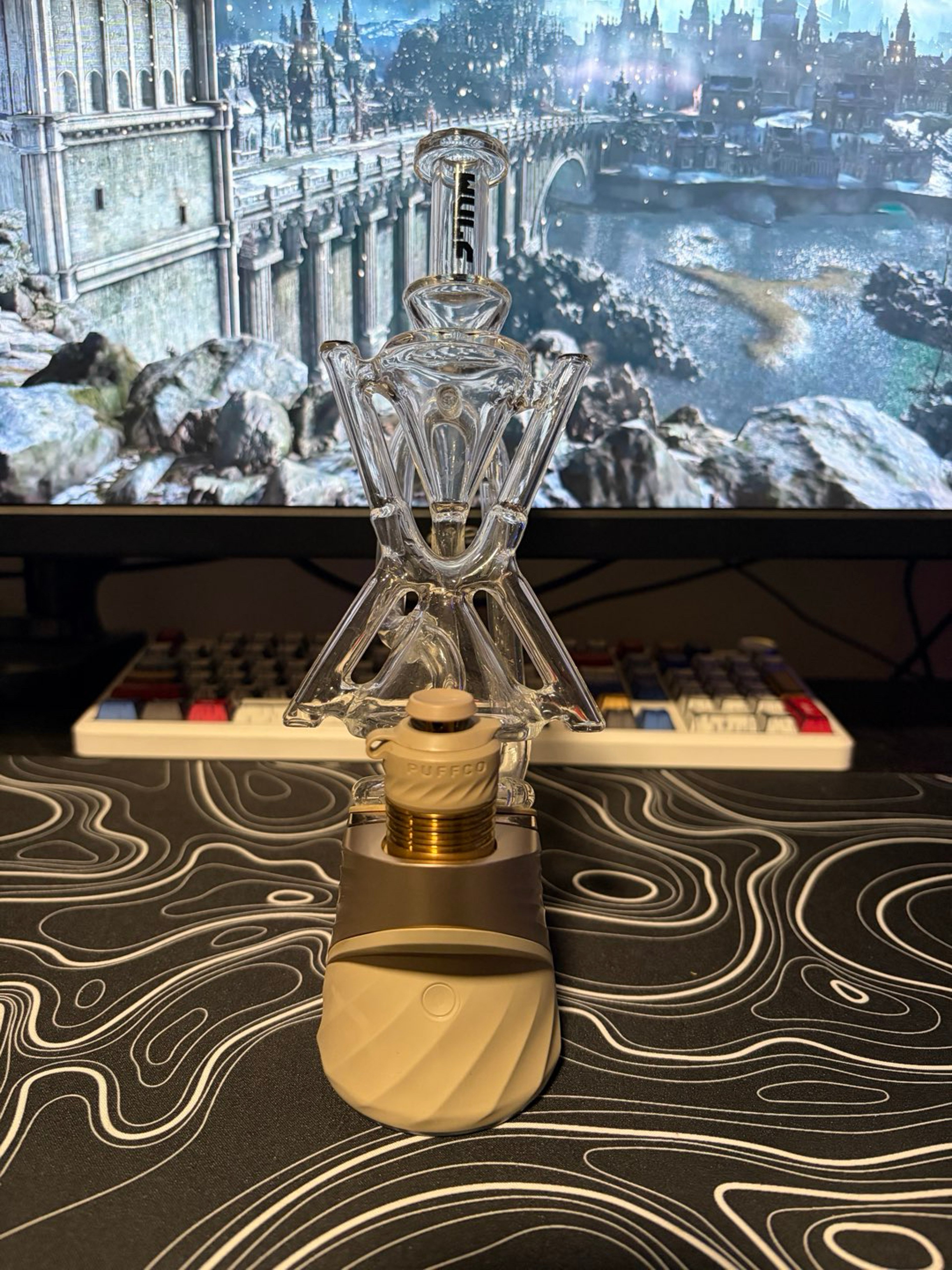 Wulf Web Recycler for Puffco Peak Top image 0