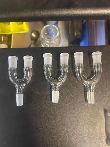 Preview pic of 14 male to 2x 14 female adapter