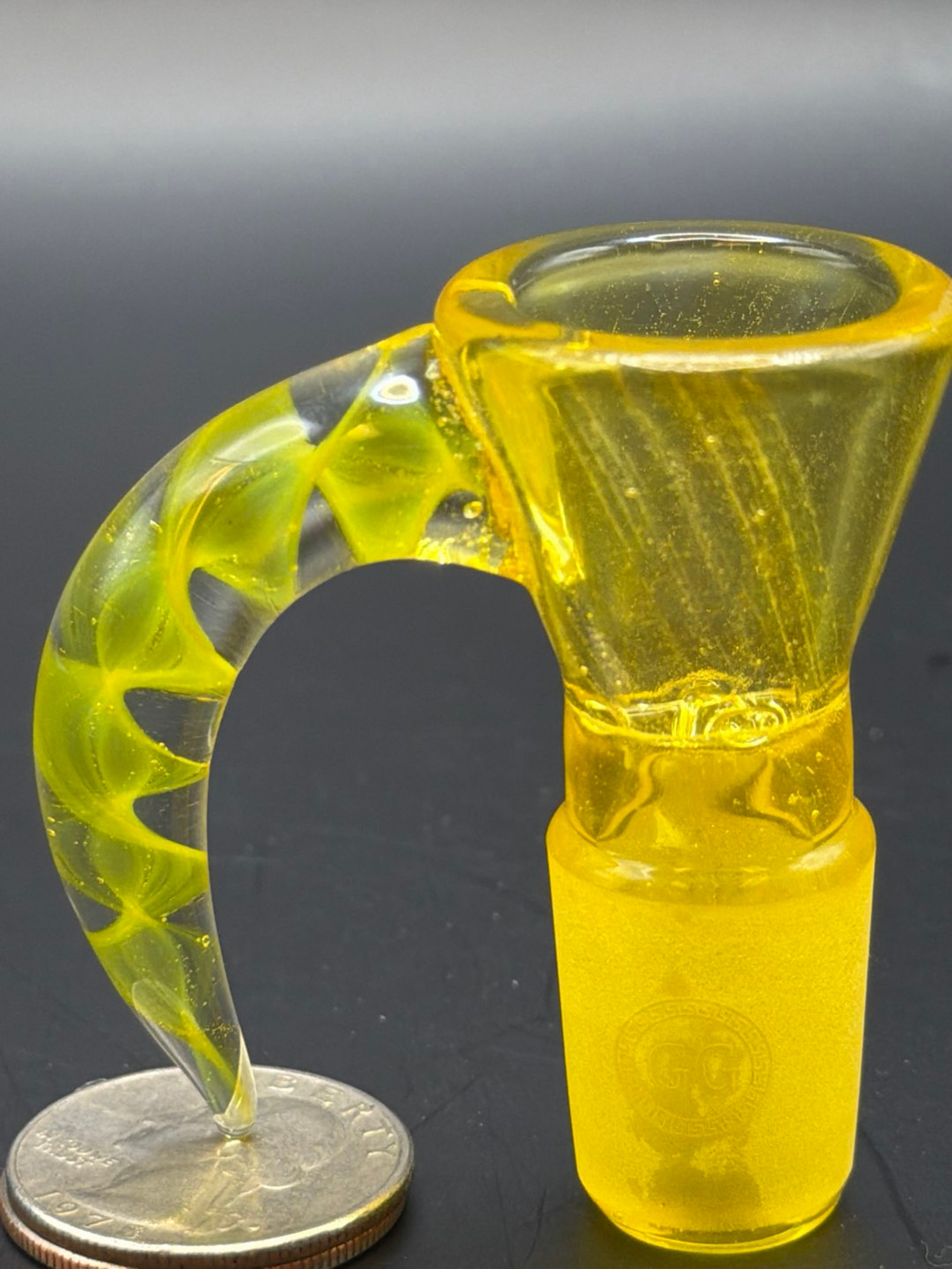 Greek glass 18mm slide image 0