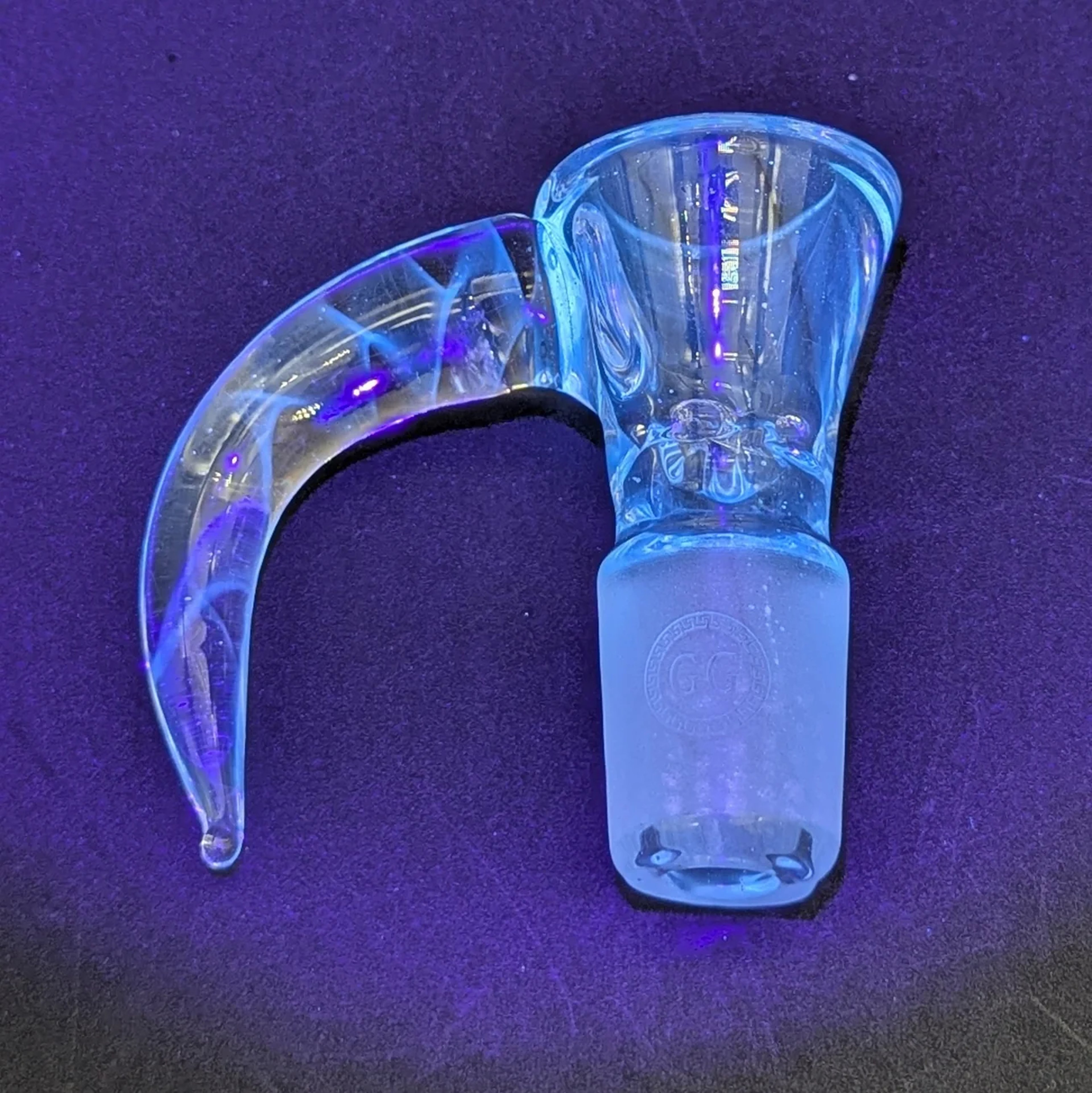 Greek glass uv 18mm slide image 0