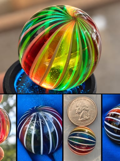Preview pic of Karma Mib UV Rainbow Beach Ball -Signed-