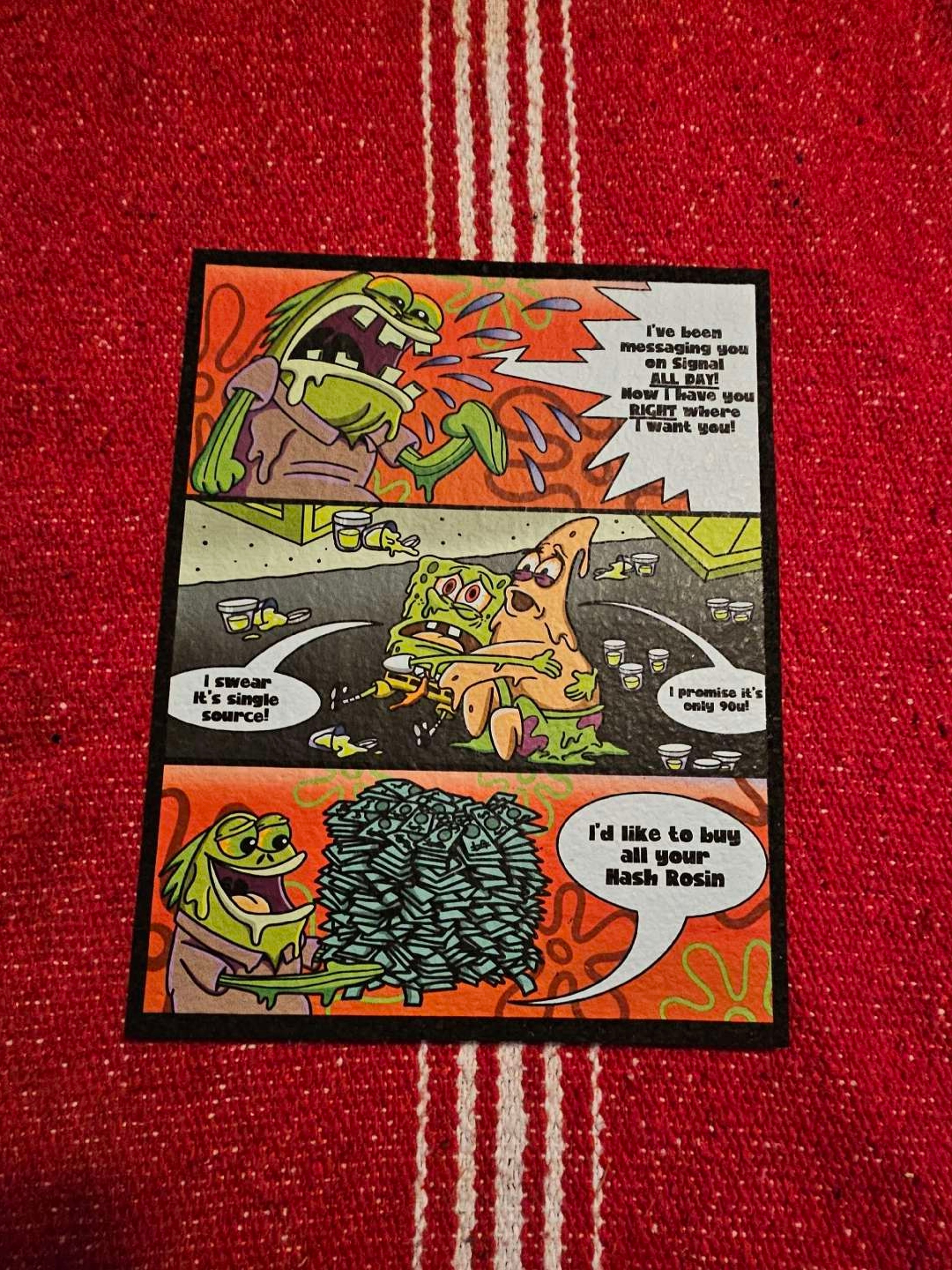 Dark Mountain Cult x Moodmats Sponge dab Red moodmat  9/15 image 0