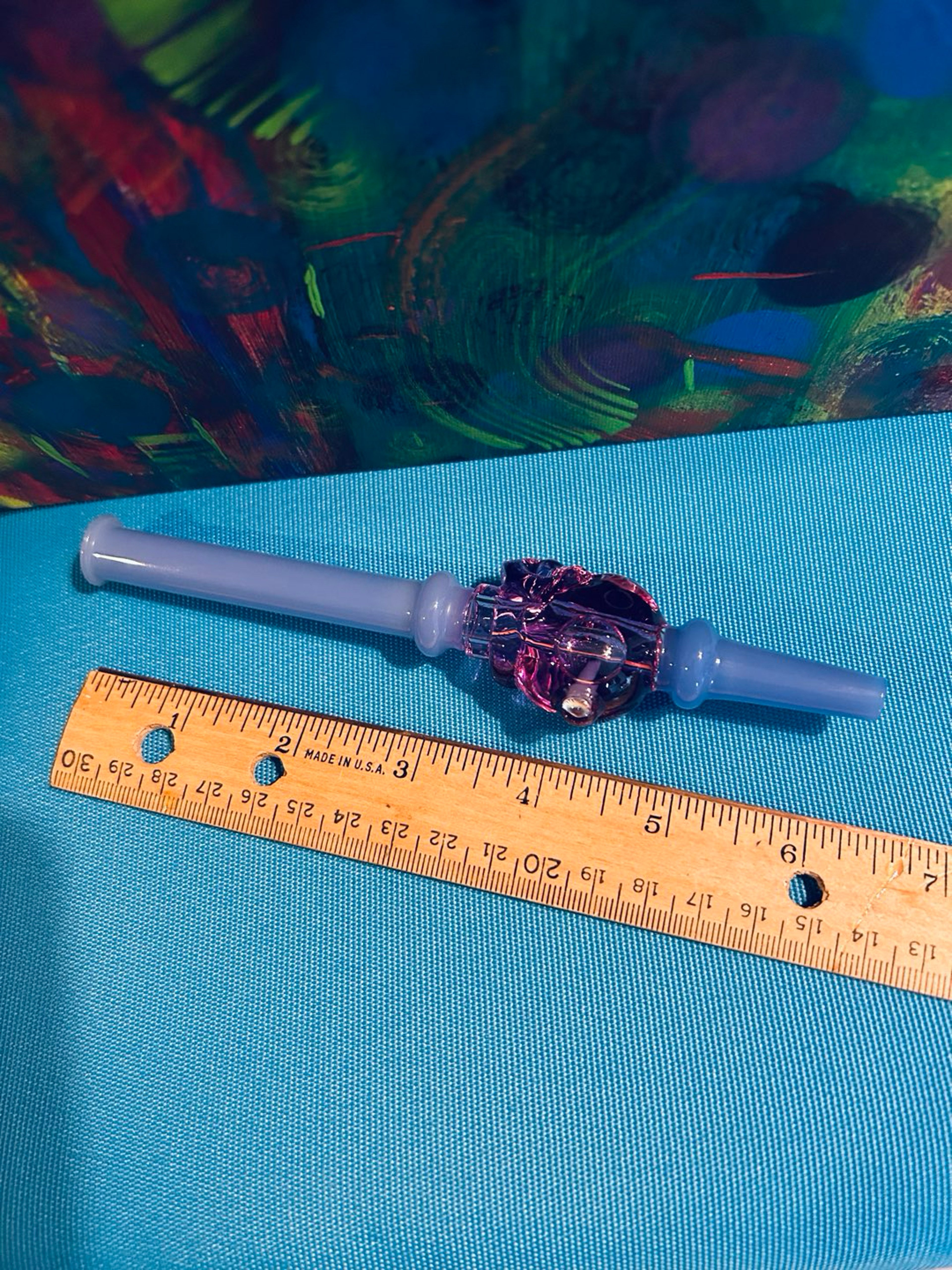Glass Skull Glycerin nectar collector image 0