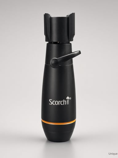Preview pic of Scorch 61899 – 3.5” Black Bomb-Style Metal Torch | Single Jet