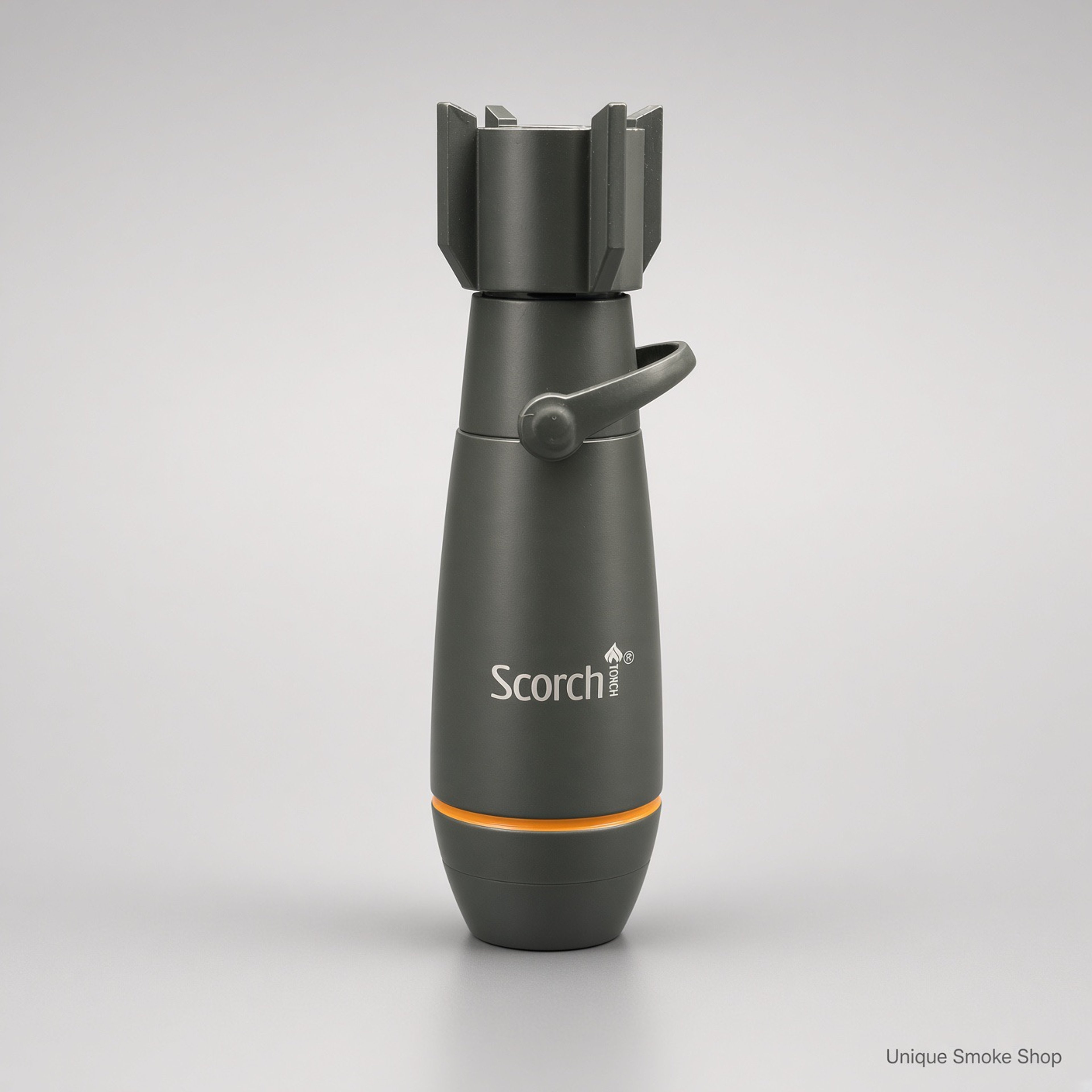 Preview pic of Scorch 61899 – 3.5” Olive Bomb-Style Metal Torch | Single Jet