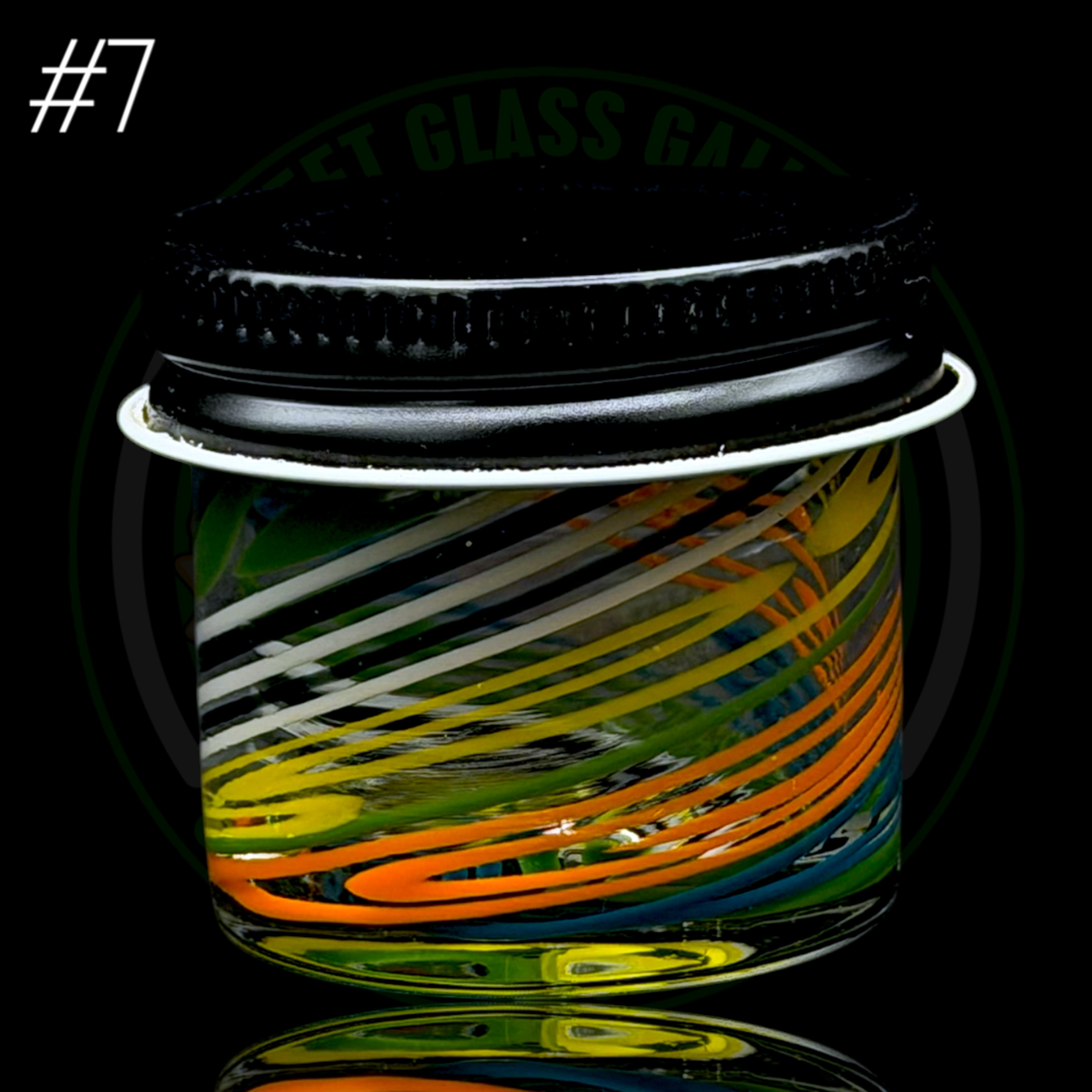 Ben’s Glass Art - Baller Jar #7 image 0