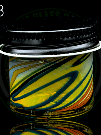 Preview pic of Ben’s Glass Art - Baller Jar #8