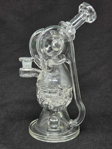 Preview pic of Ery Glass 8 hole fab egg double recycler