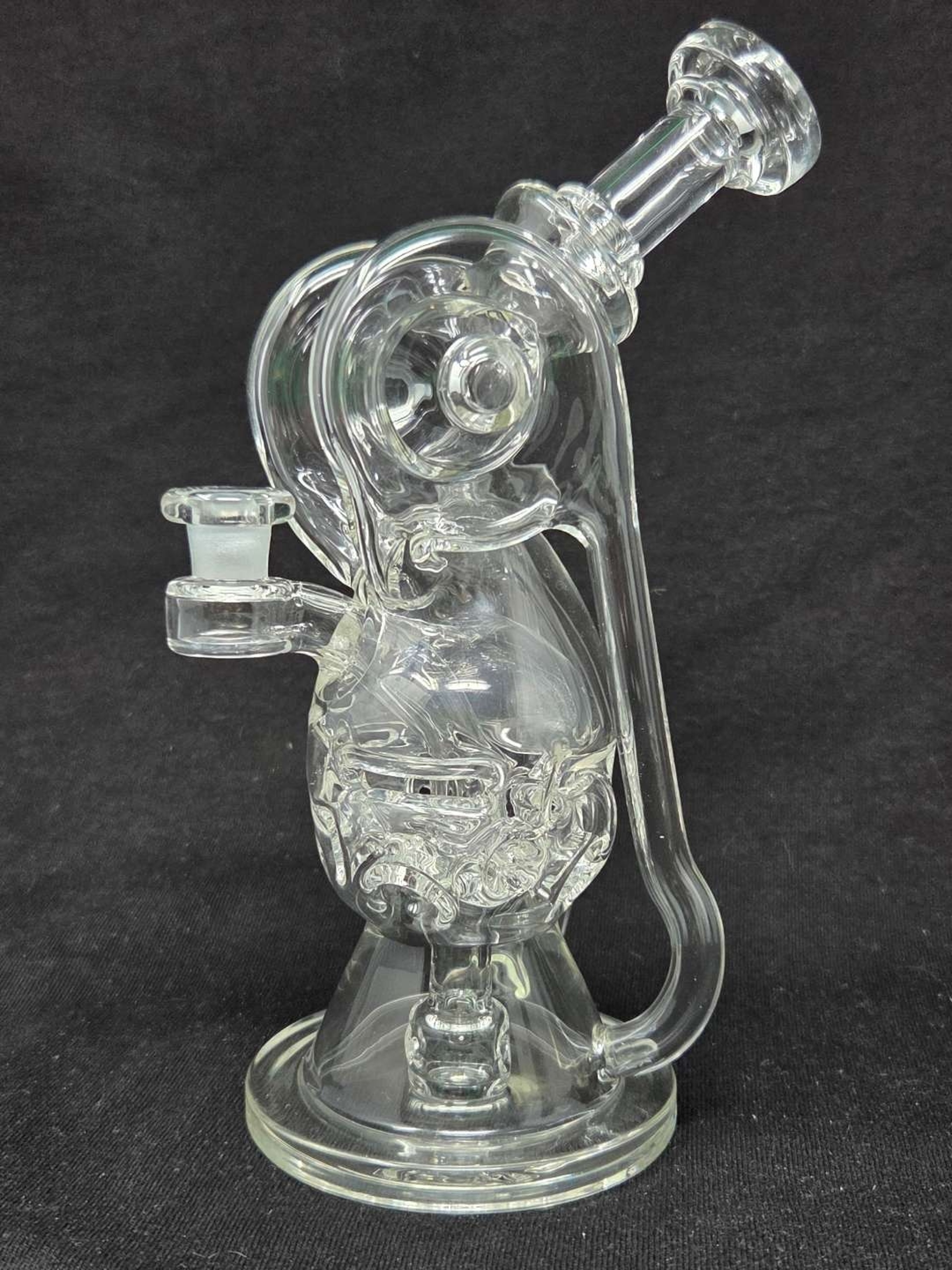 Preview pic of Ery Glass 8 hole fab egg double recycler