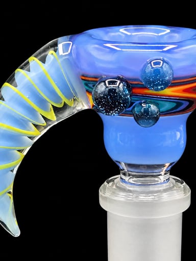 Preview pic of Blue 14mm Slide W/ Horn