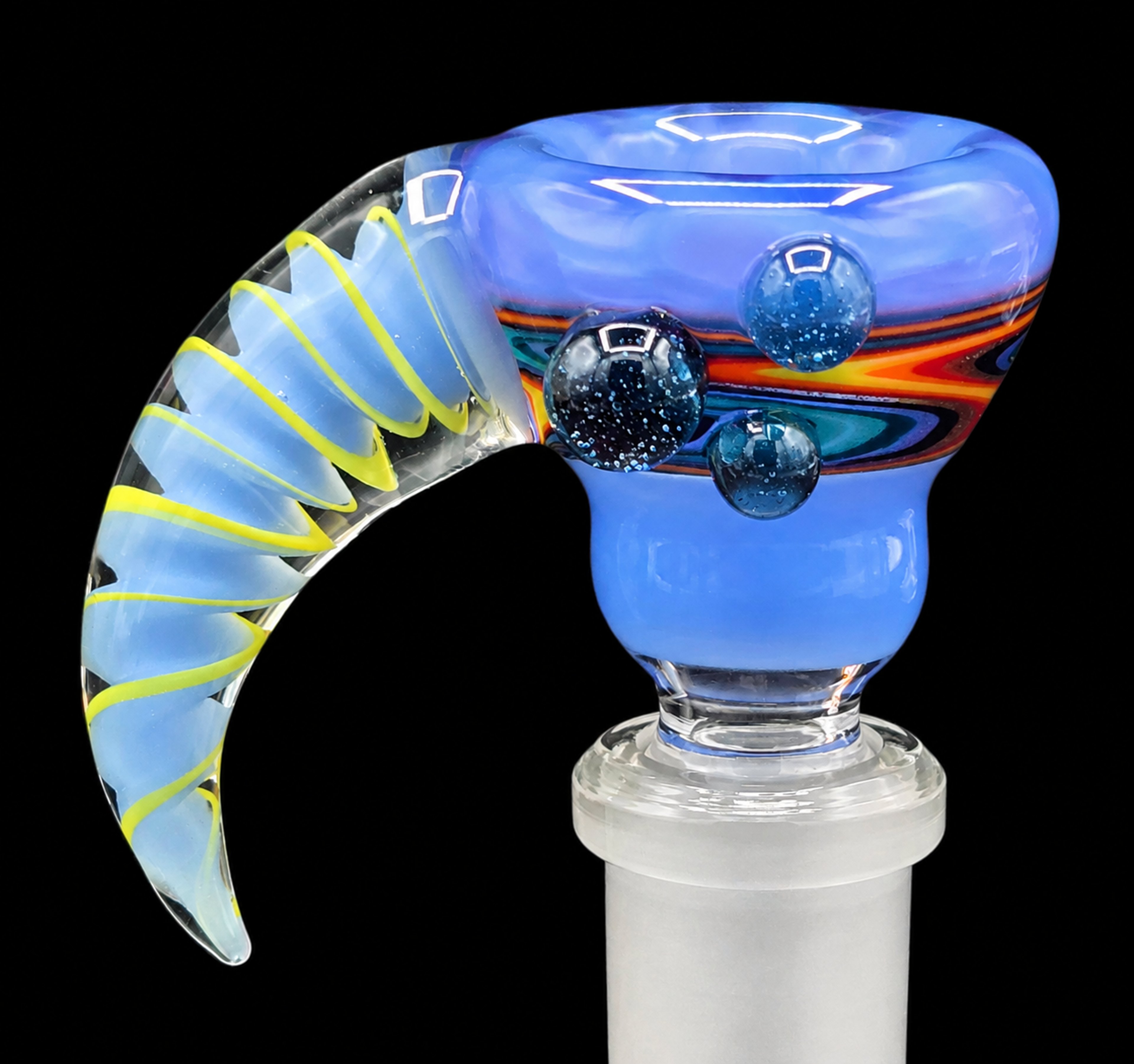 Blue 14mm Slide W/ Horn image 0