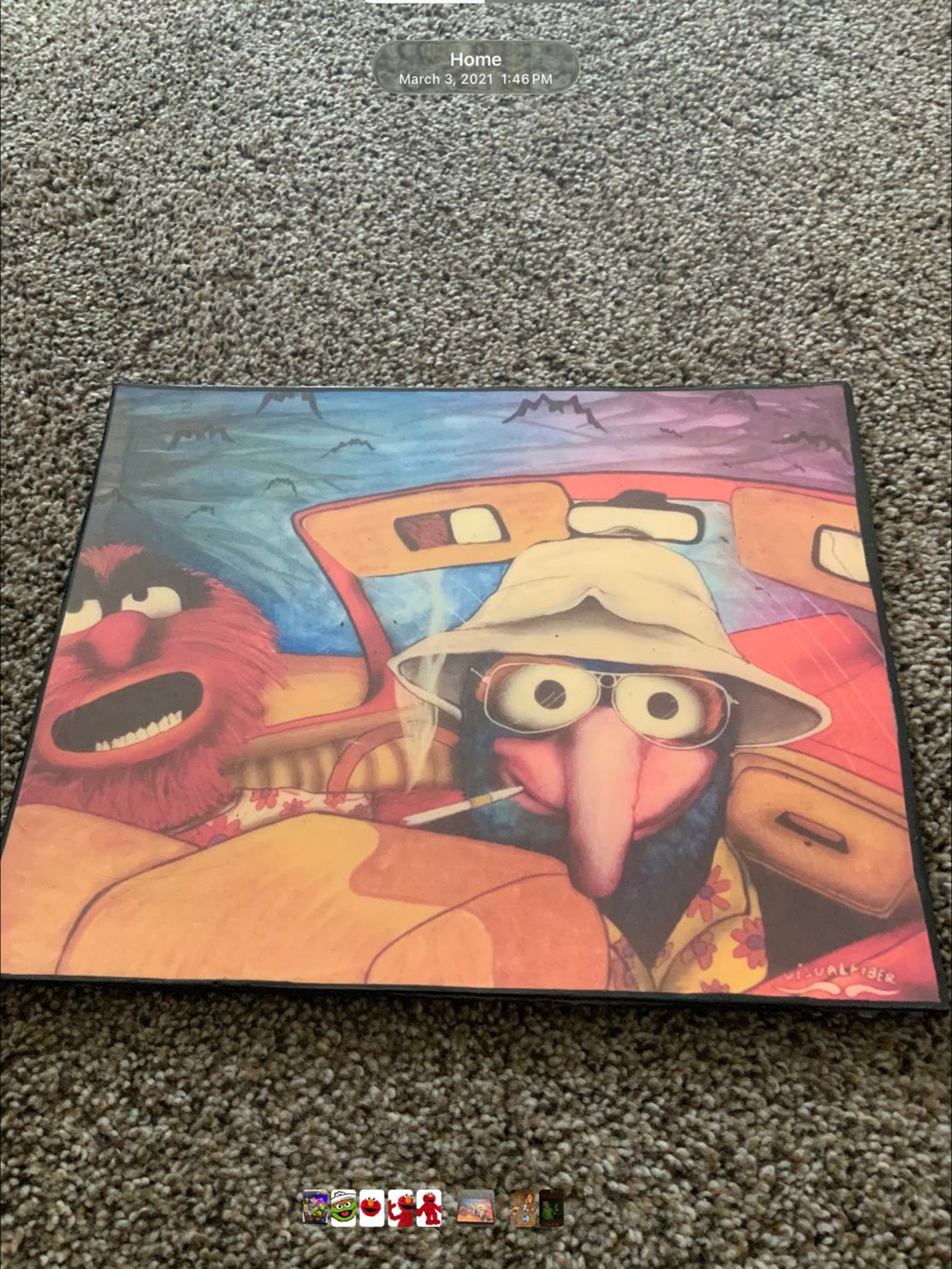 Animal x gonzo mat image 0