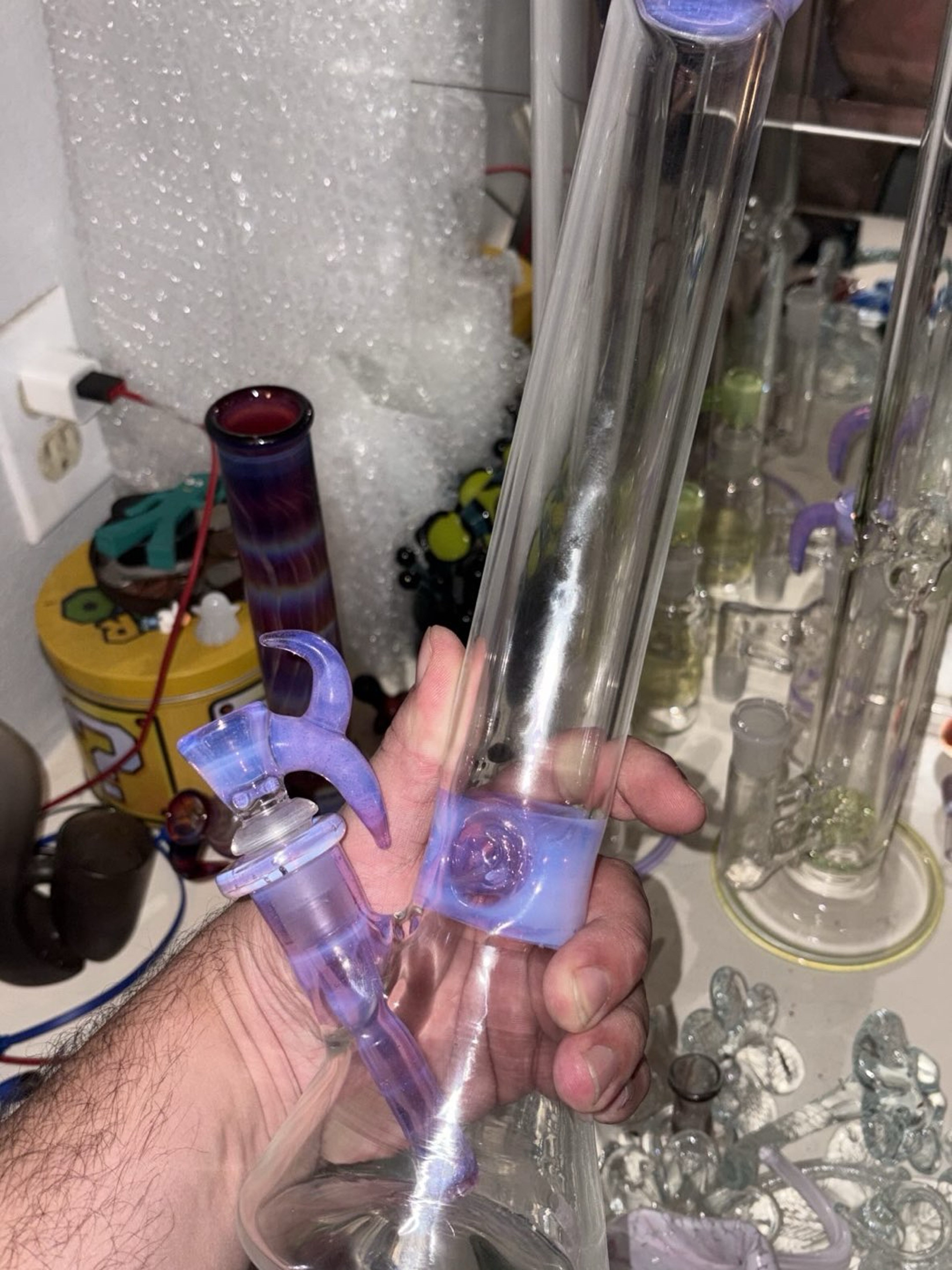 Pink slyme accented beaker image 0