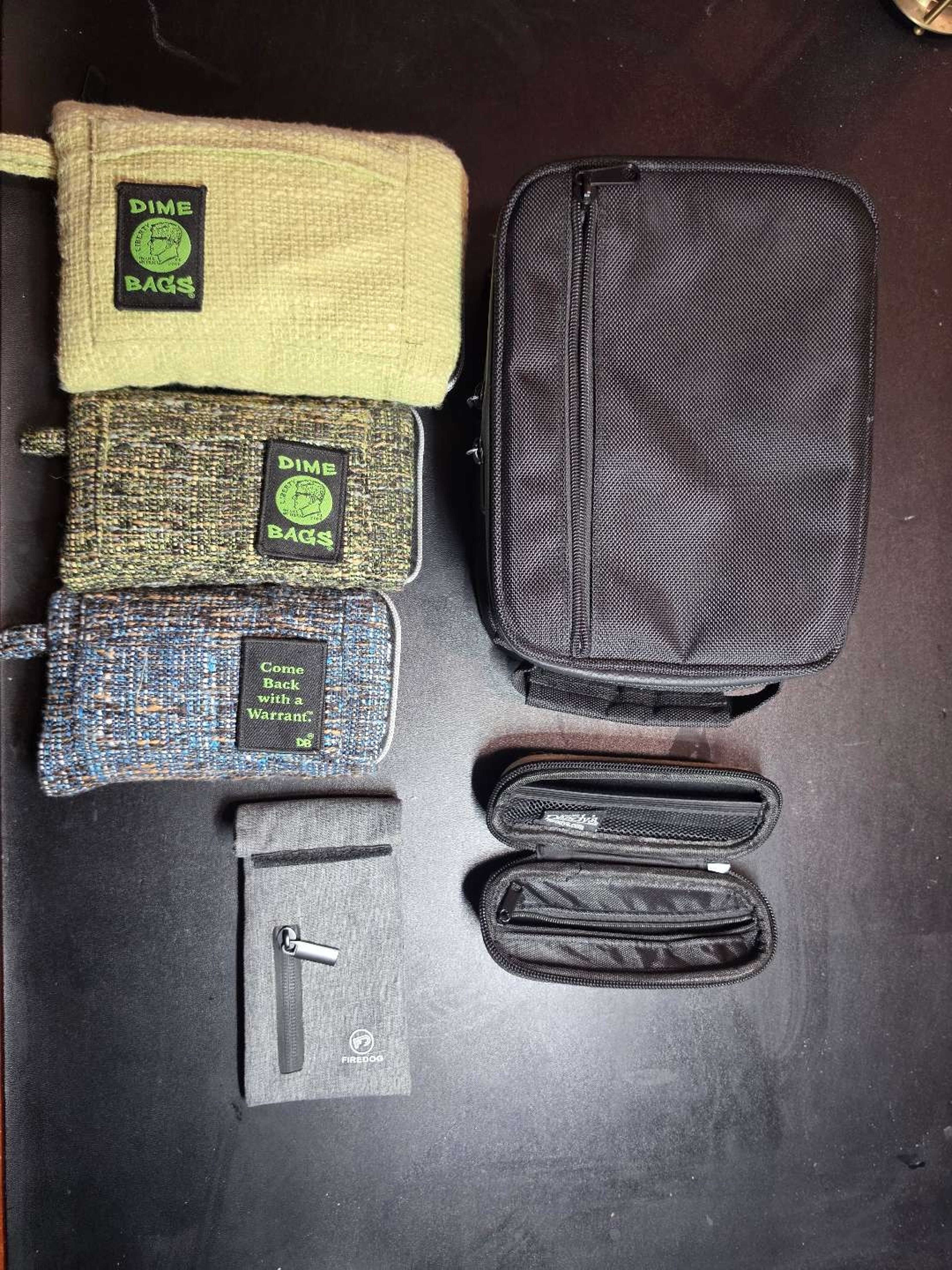 Preview pic of Dime Bags / FIREDOG / Randy’s Smell Proof Storage Case Lot - 6 Pieces