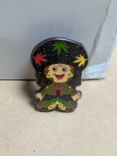 Preview pic of Rasta Stoner Toad Enamel Pin (Super Mario Bros Spoof)