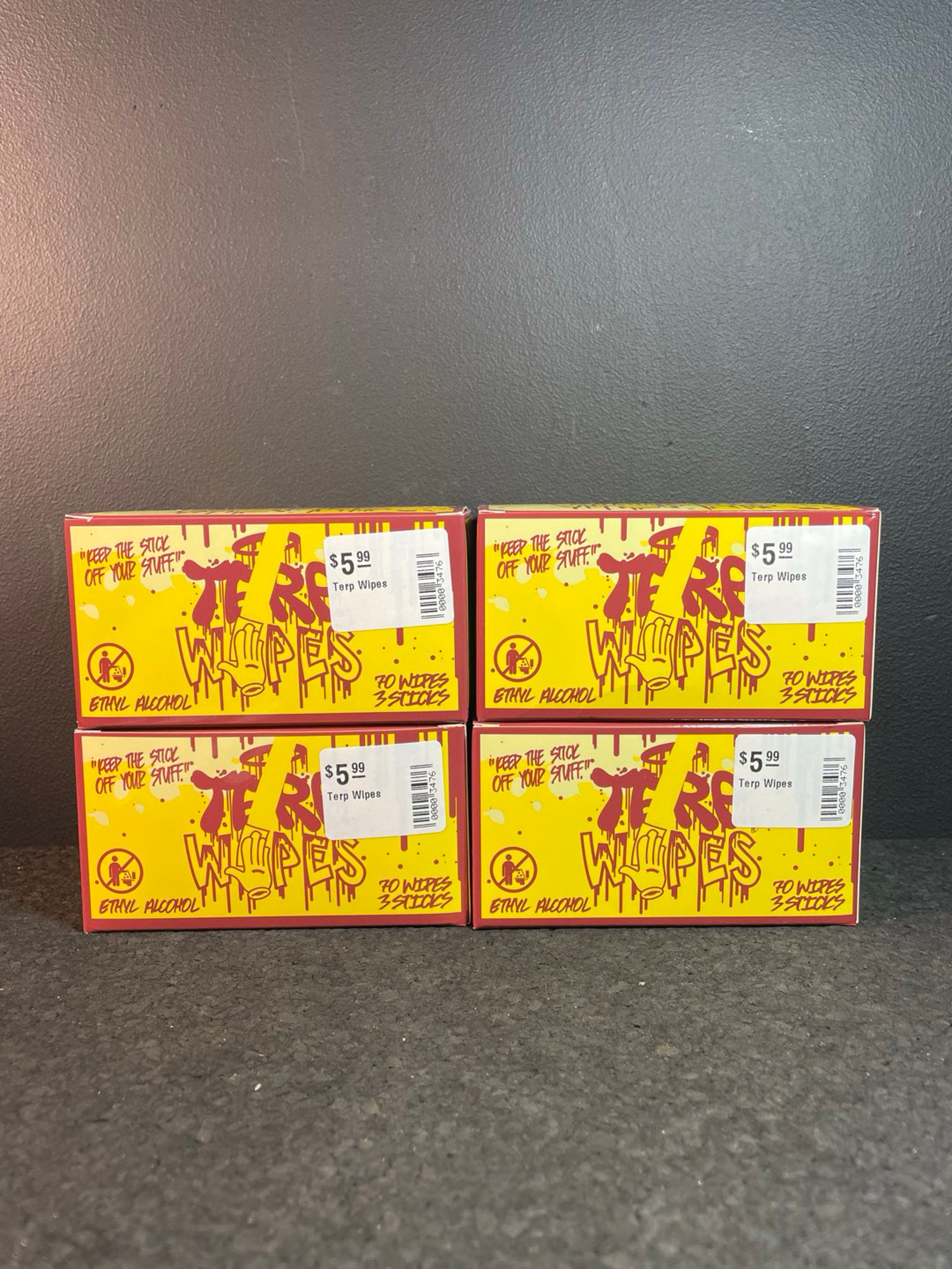 Preview pic of Terp Wipes 4pk