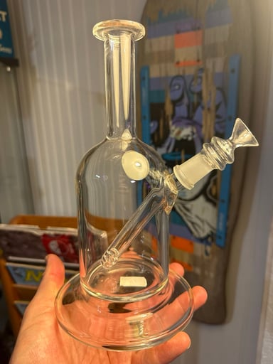 Preview pic of Oldschool unused dab rig male with flower slide