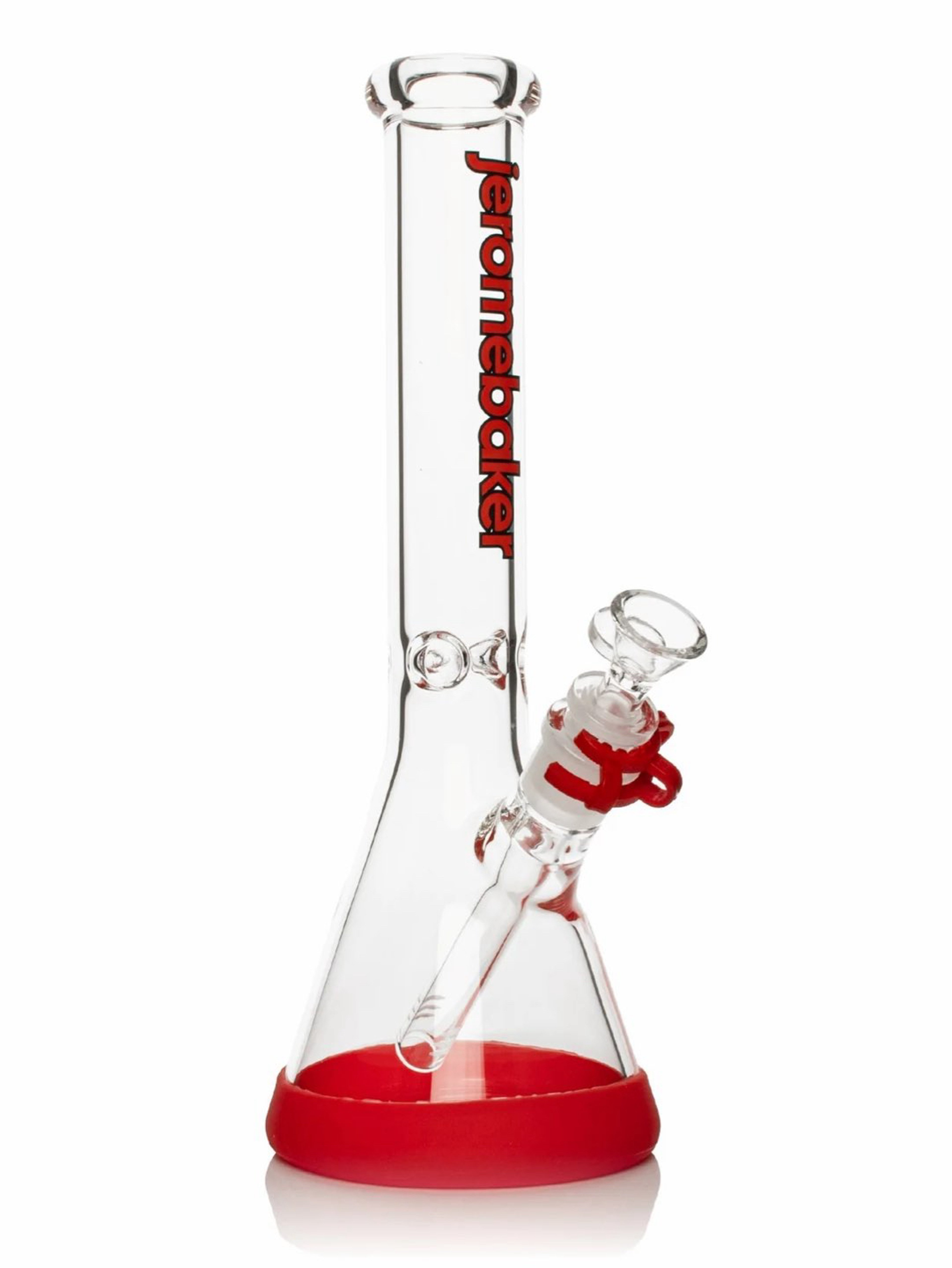 Preview pic of JEROME BAKER 12" Beaker Base Water Pipe Red