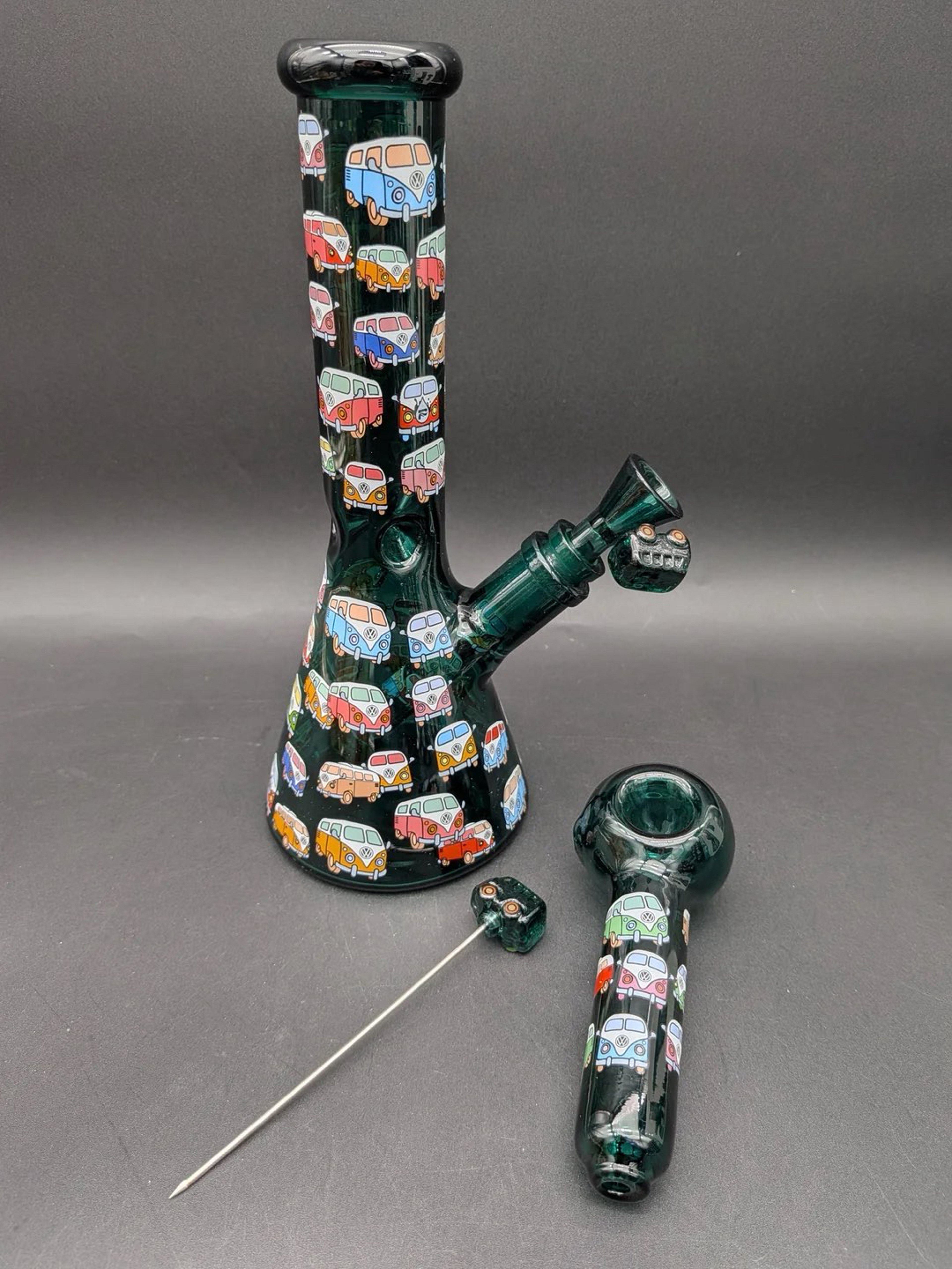 PULSAR GREATEST HITS BONG BUNDLE - RETRO VAN image 0