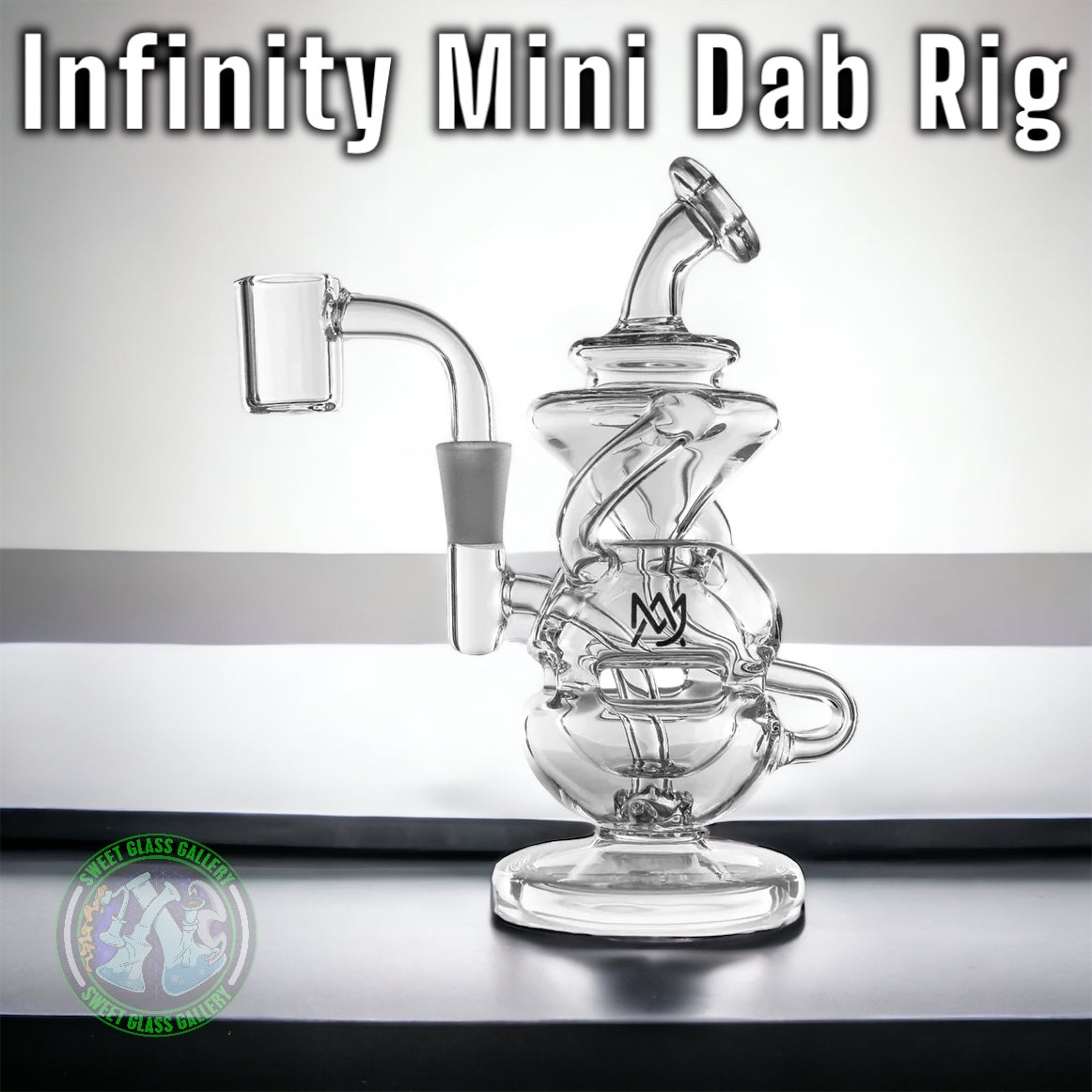 Preview pic of MJ Arsenal - Mini Dab Rig - Infinity