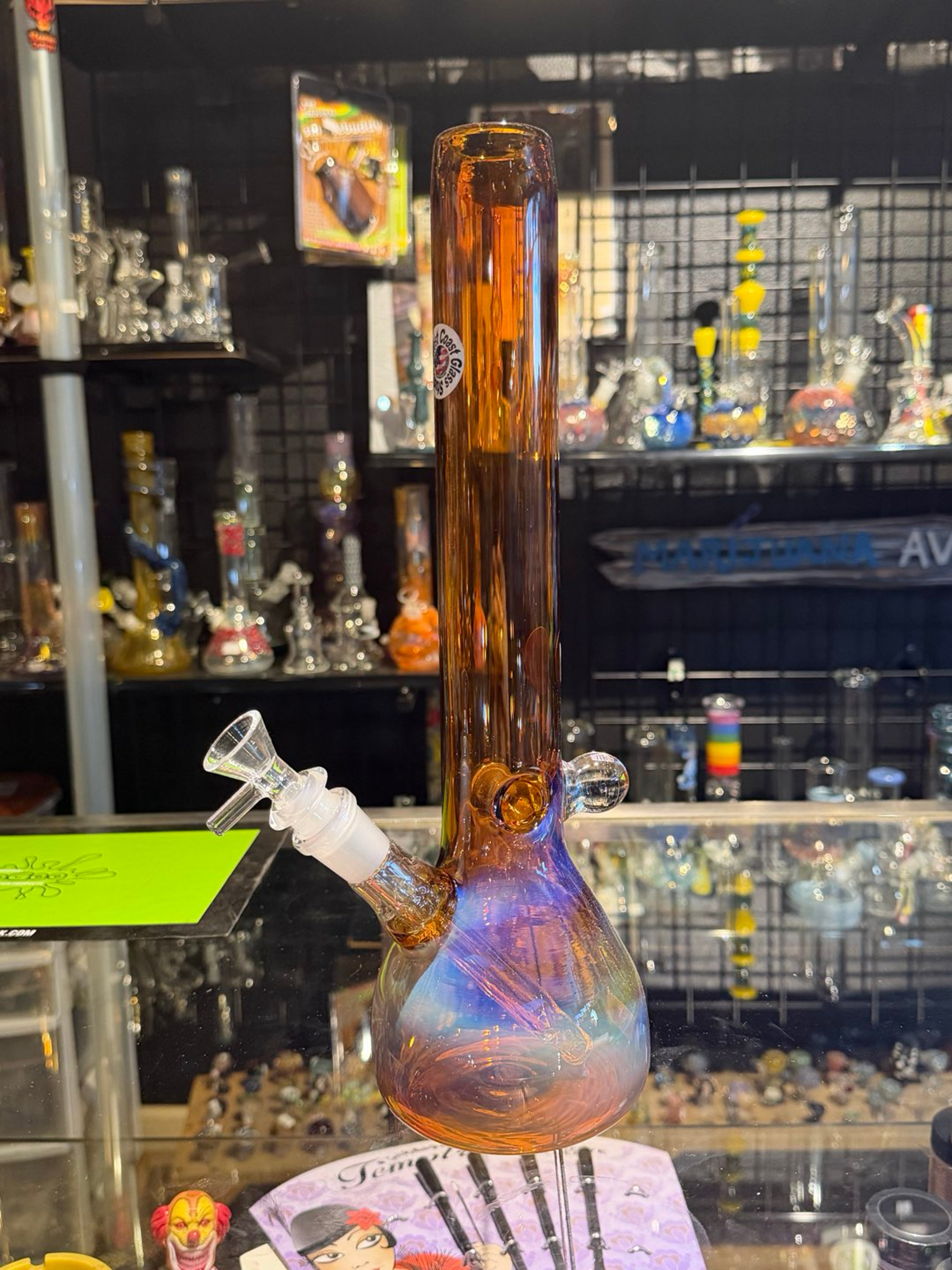 Preview pic of West Coast Glass Fumed Beaker