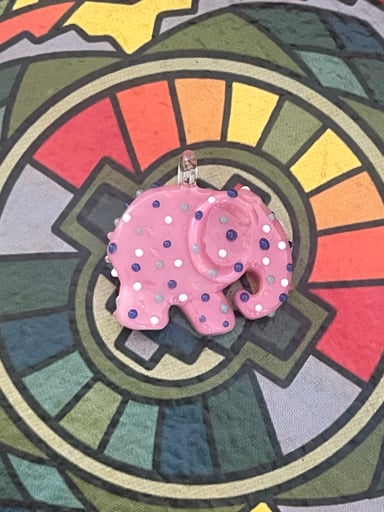 Preview pic of Renee Patula UV animal cookie pendant