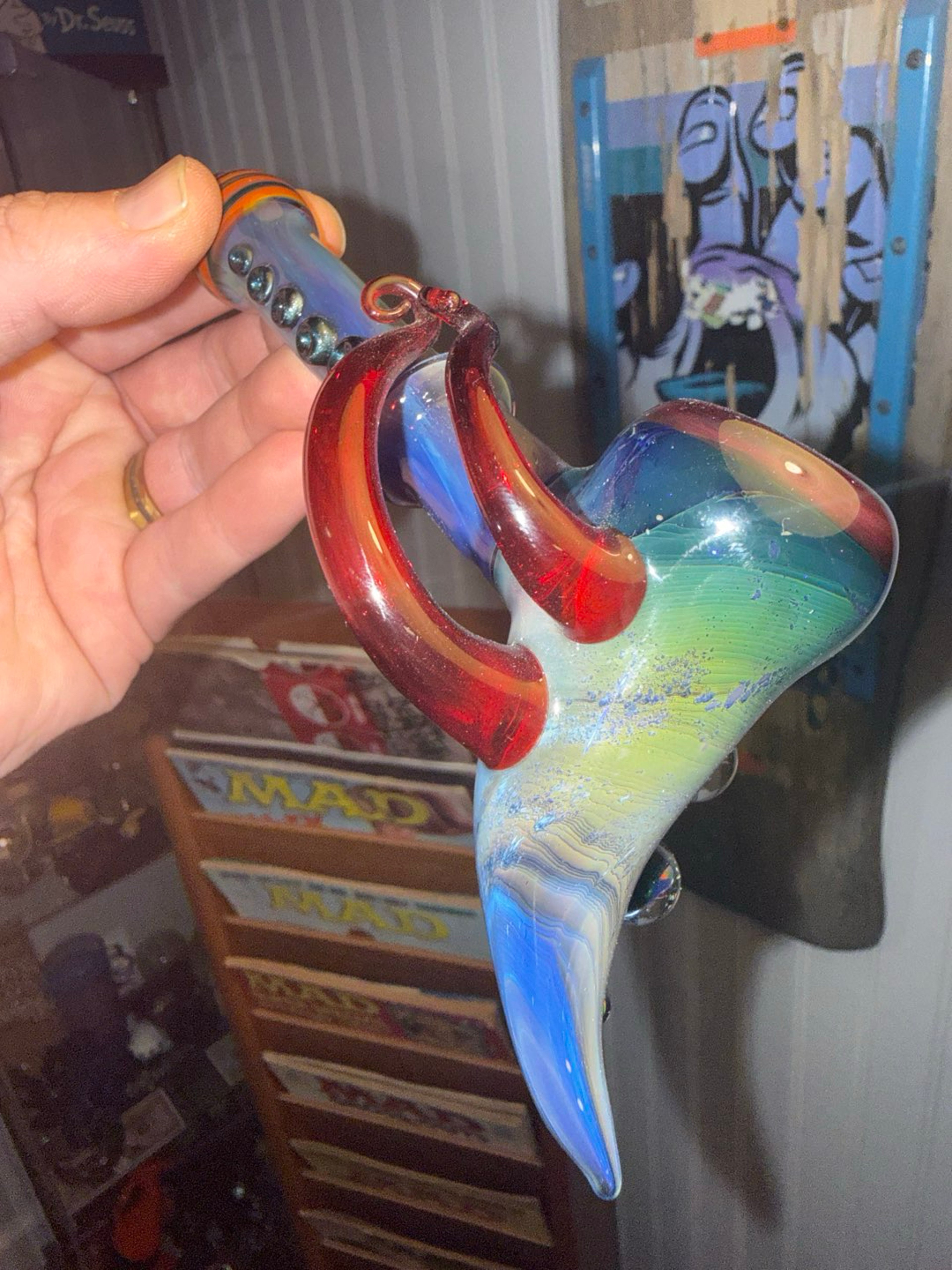 Space dry with opals image 0