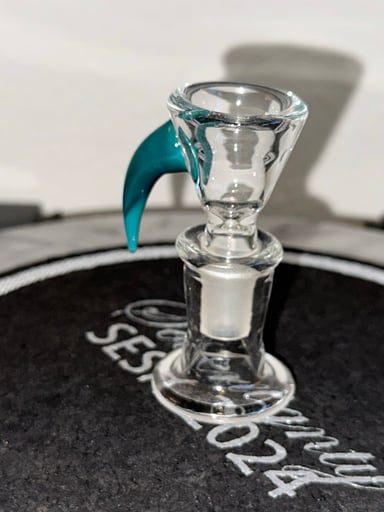 Preview pic of AMERICAN MADE BLUE HORN BOWL 1hole/14mm