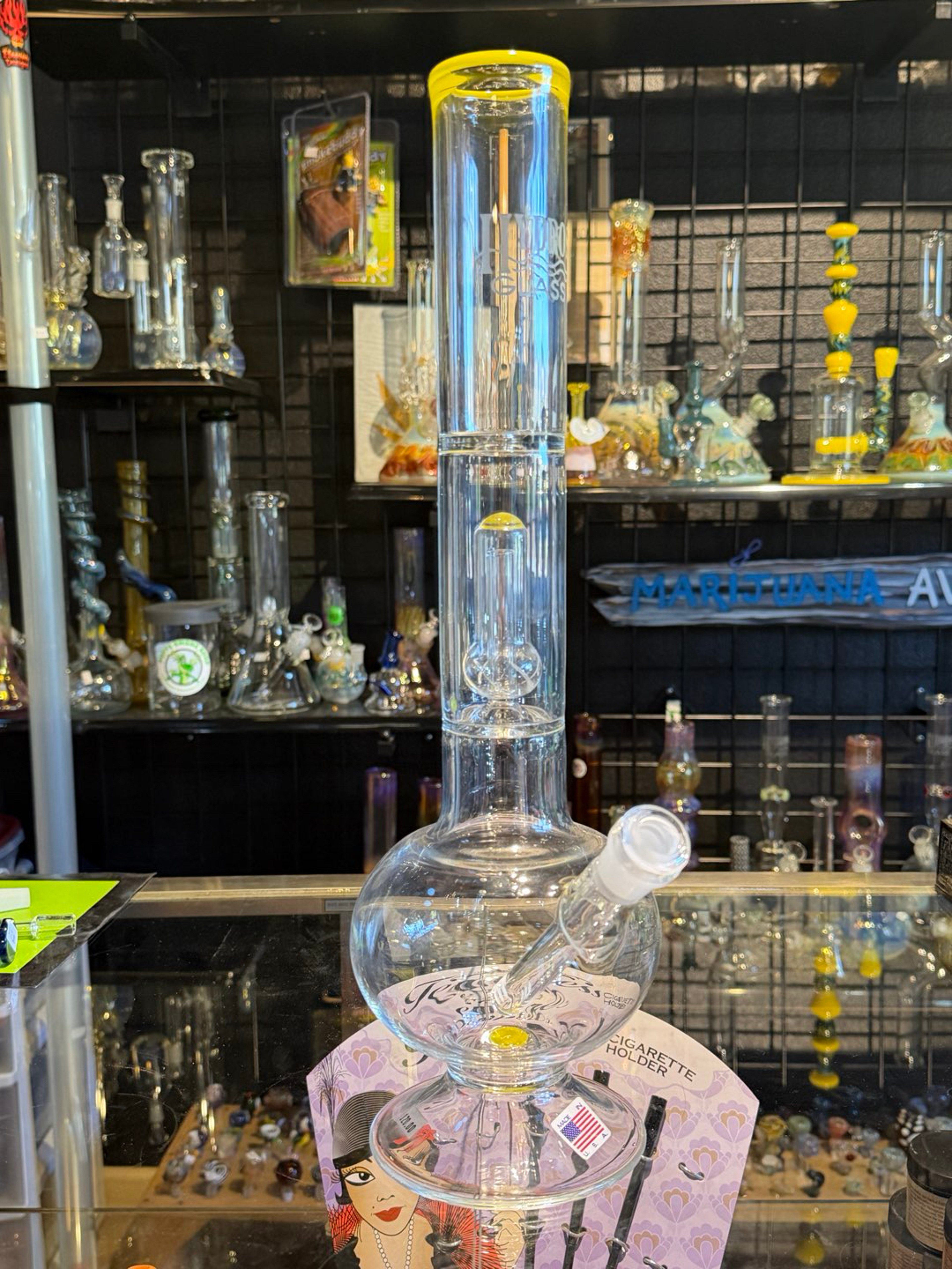 Hydros Glass Bubble Beaker image 0