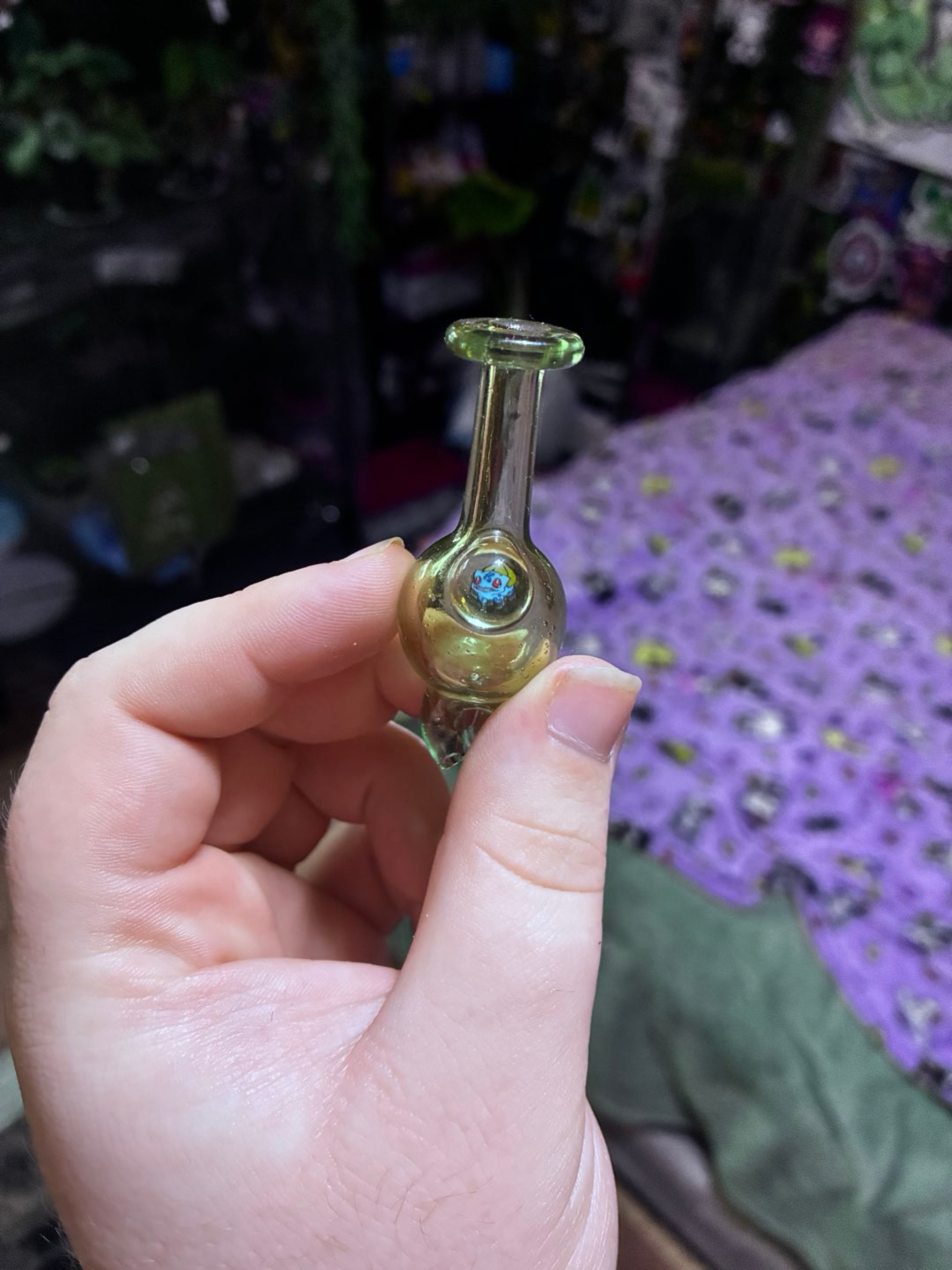 Preview pic of Keys Glass Bulbasaur Millie Directional carb cap