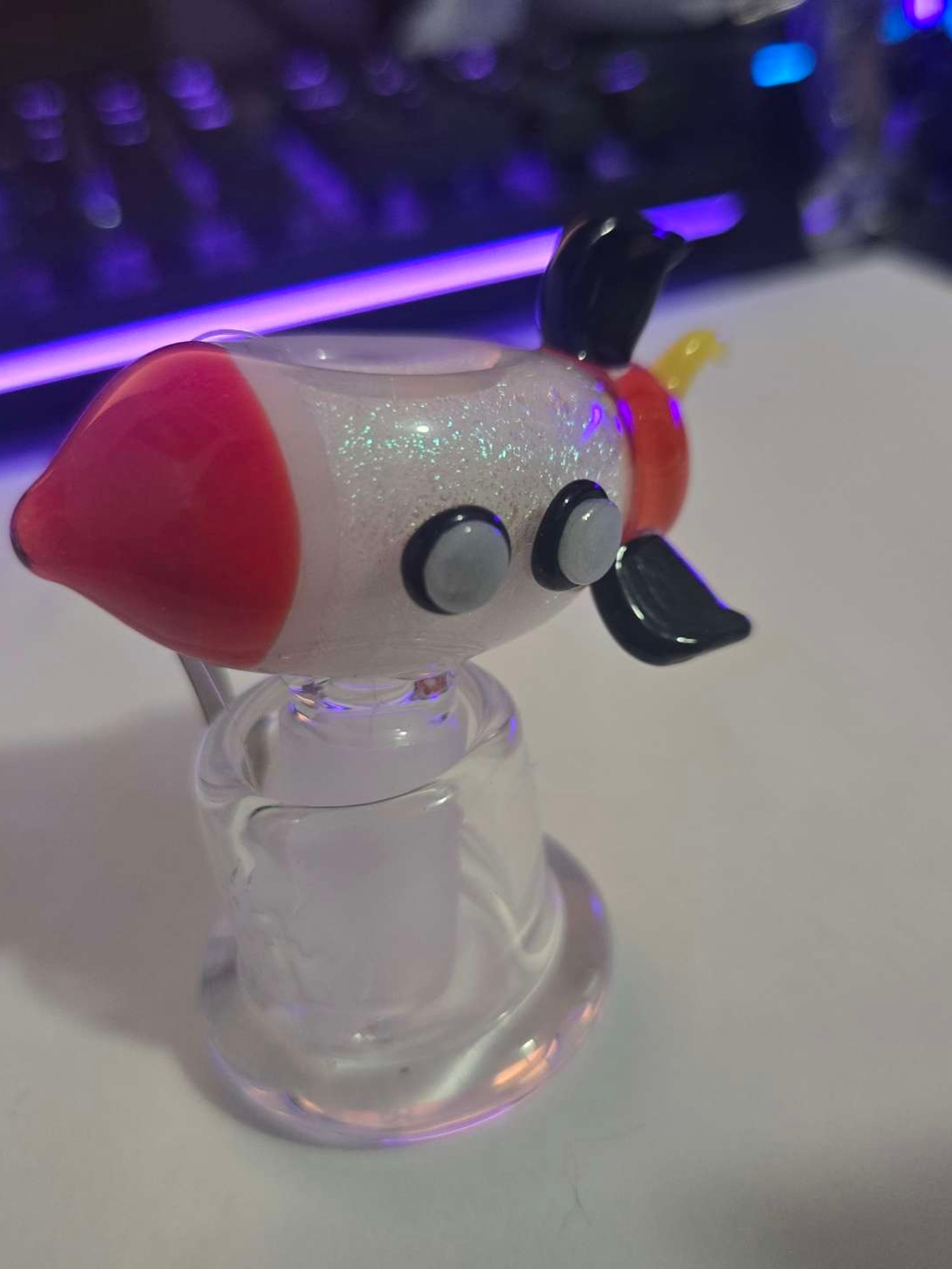 14mm Rocket Ship Glass Bowl BRAND NEW image 0