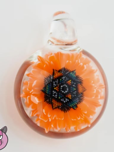 Preview pic of Newob Glass Dot + Implosion Pendant
