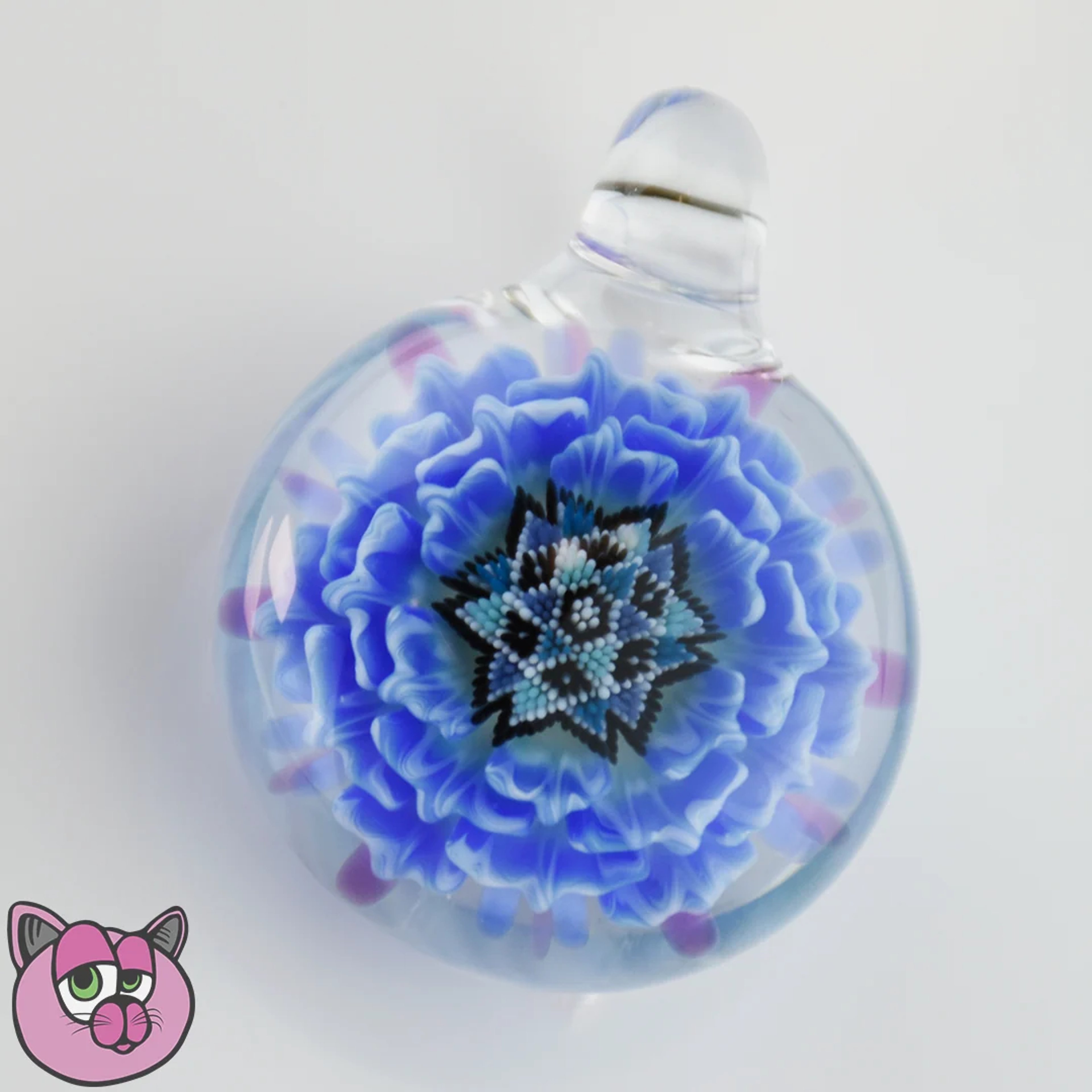 Newob Glass Dot + Implosion Pendant image 0