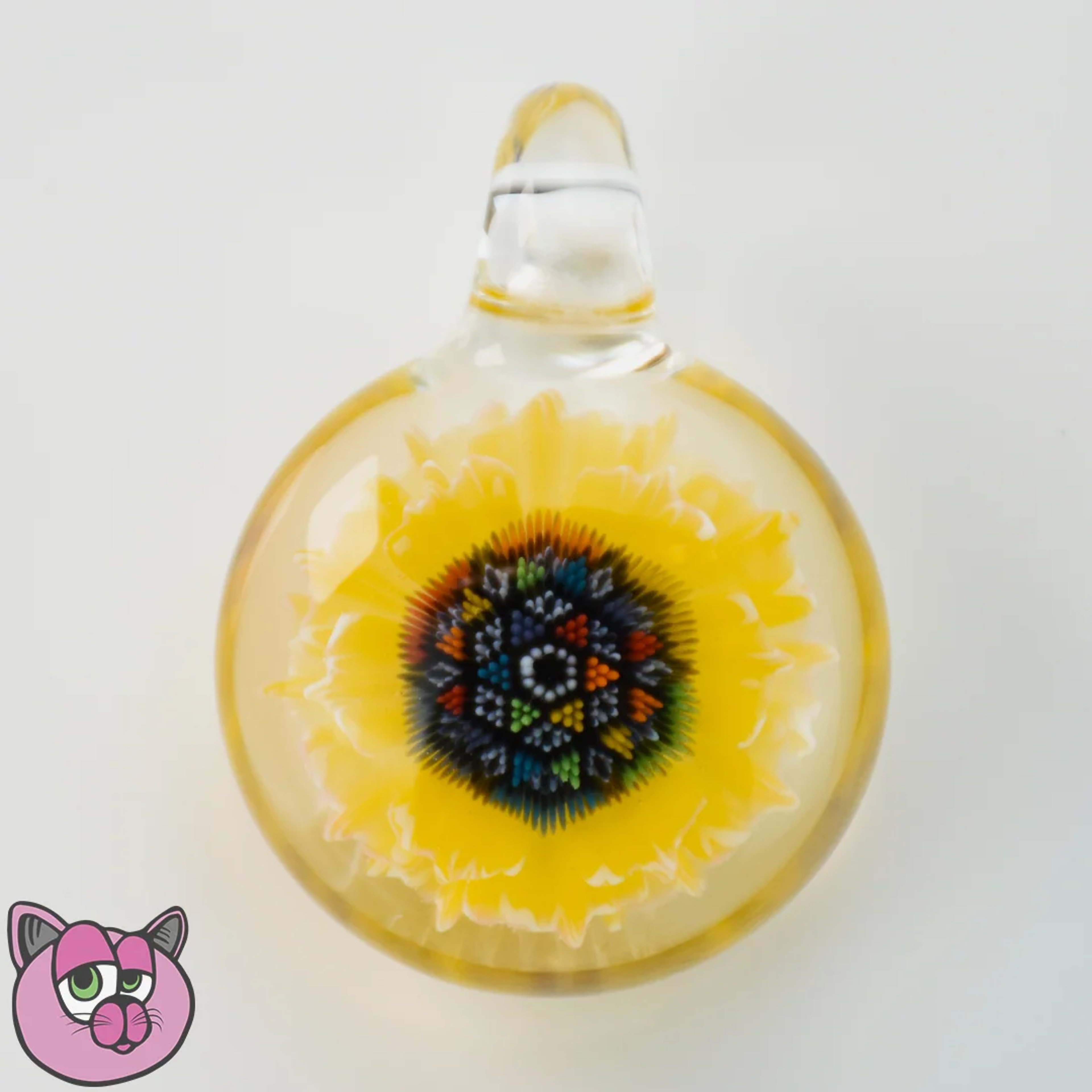Newob Glass Dot + Implosion Pendant image 0