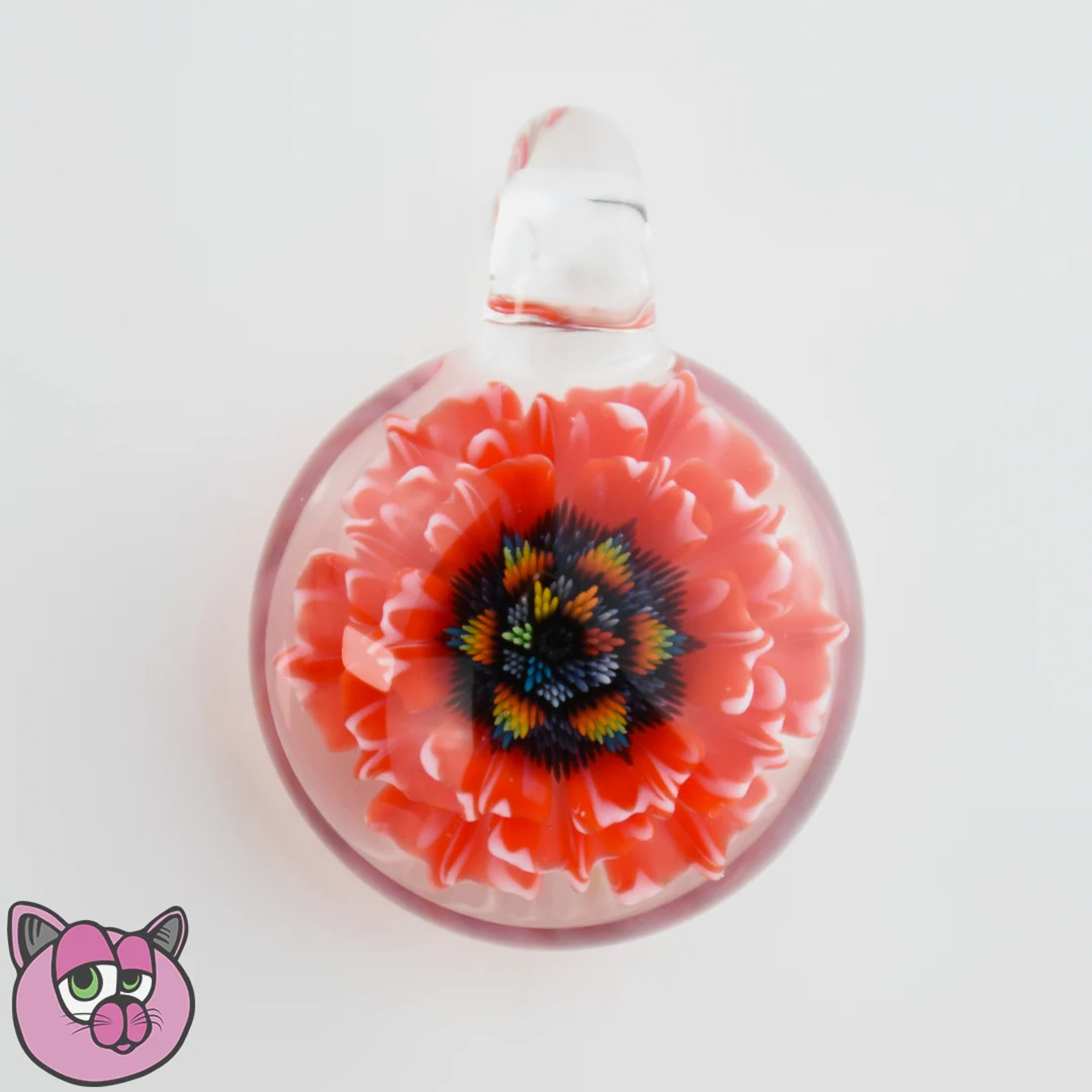 Newob Glass Dot + Implosion Pendant image 0