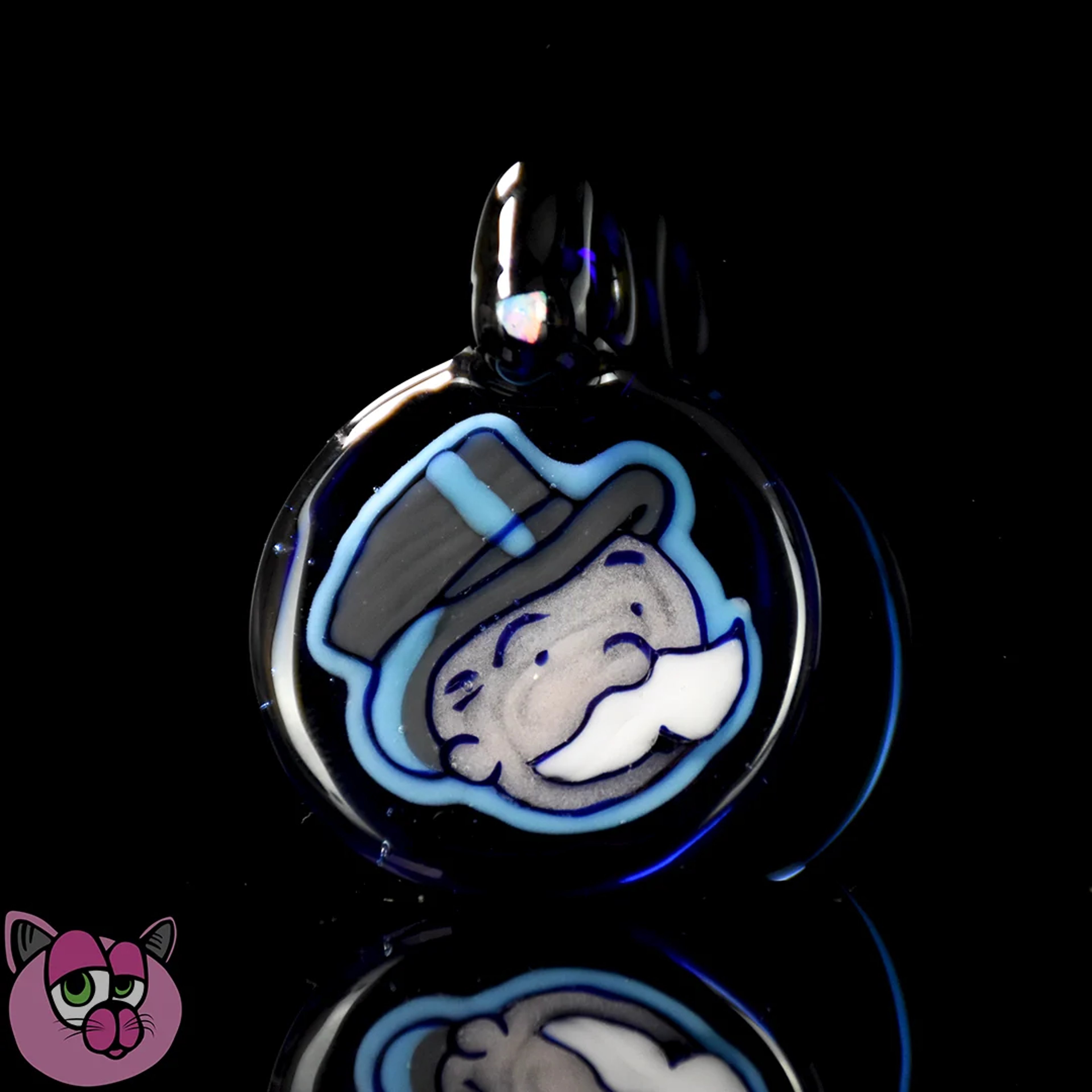 Avi Glass Flip Pendant image 0