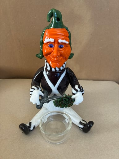 Preview pic of Hand blown Oompa Loompa Bong