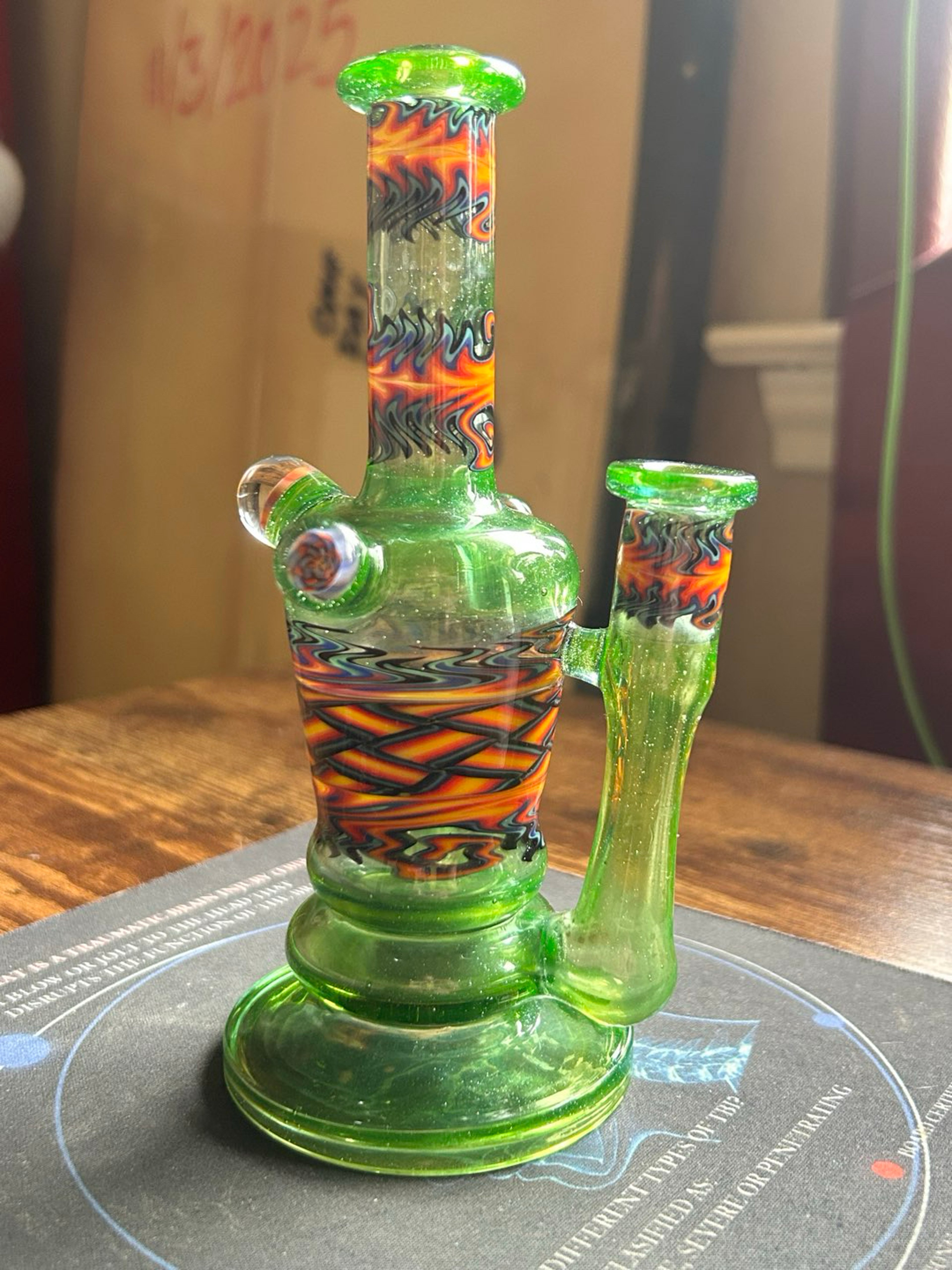 KJH x Joel Halen Terp Taster Chipstack Weave Bipolar UV Rig image 0