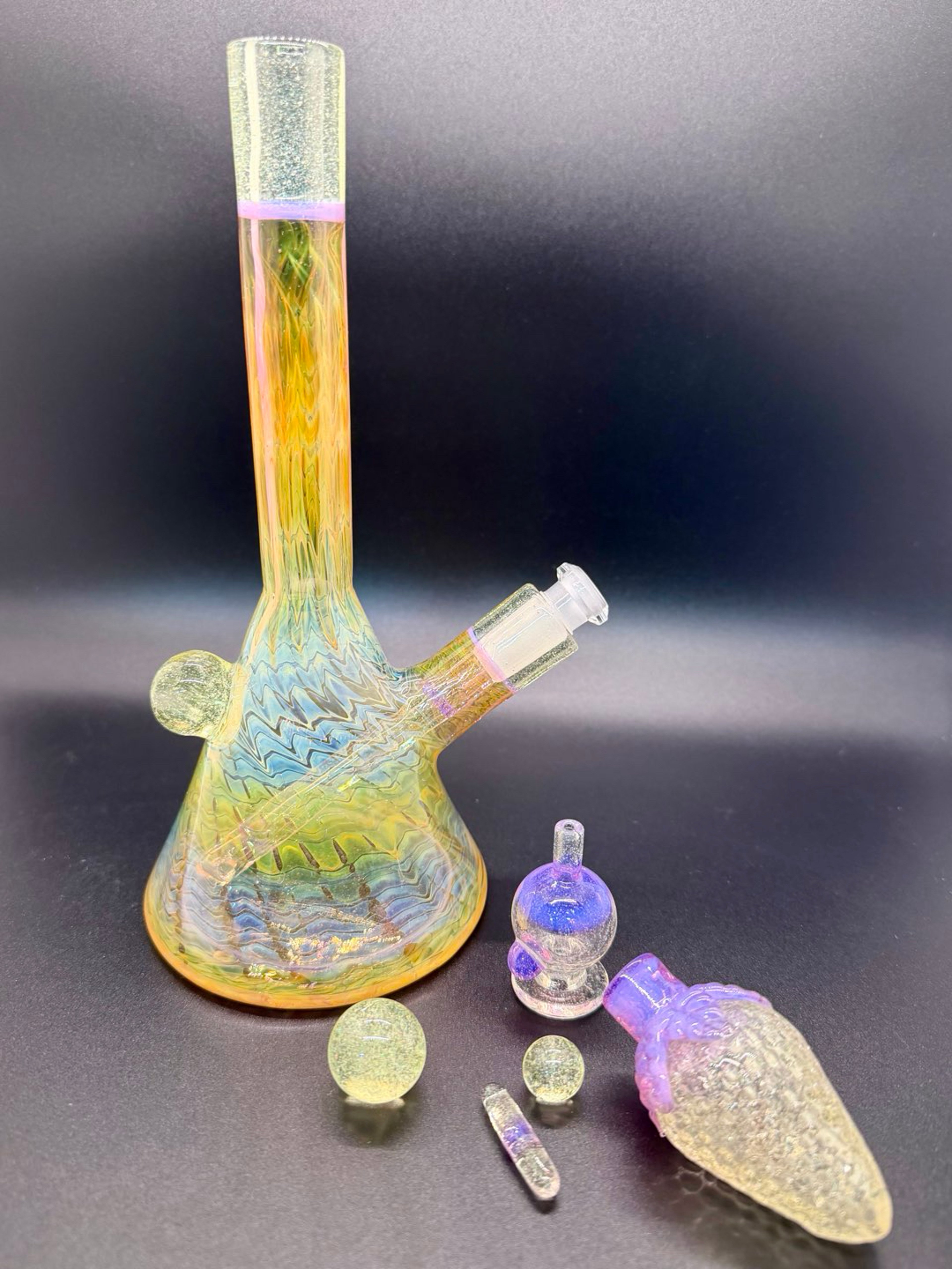 Strawberry Glass Fumed UV Set image 0