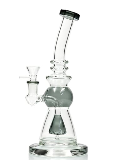Preview pic of 10inch Glass Water Bong  w/ Percolator & 14mm bowl