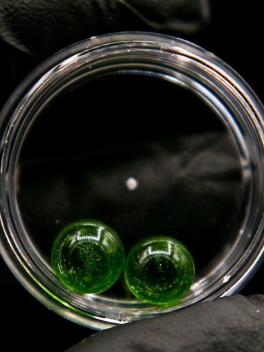 Preview pic of Green 7mm terp pearl set