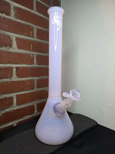 Preview pic of Custom Milk Pink GooRoo Beaker